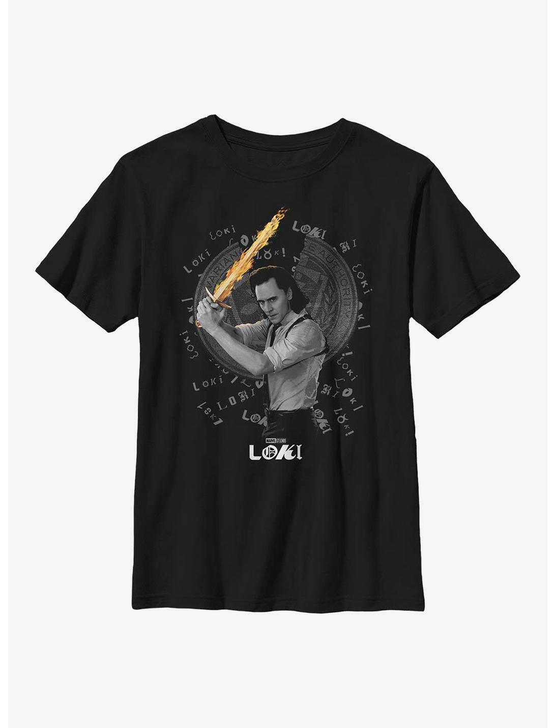 Marvel Loki Sylvie Power Youth T-Shirt, BLACK, hi-res