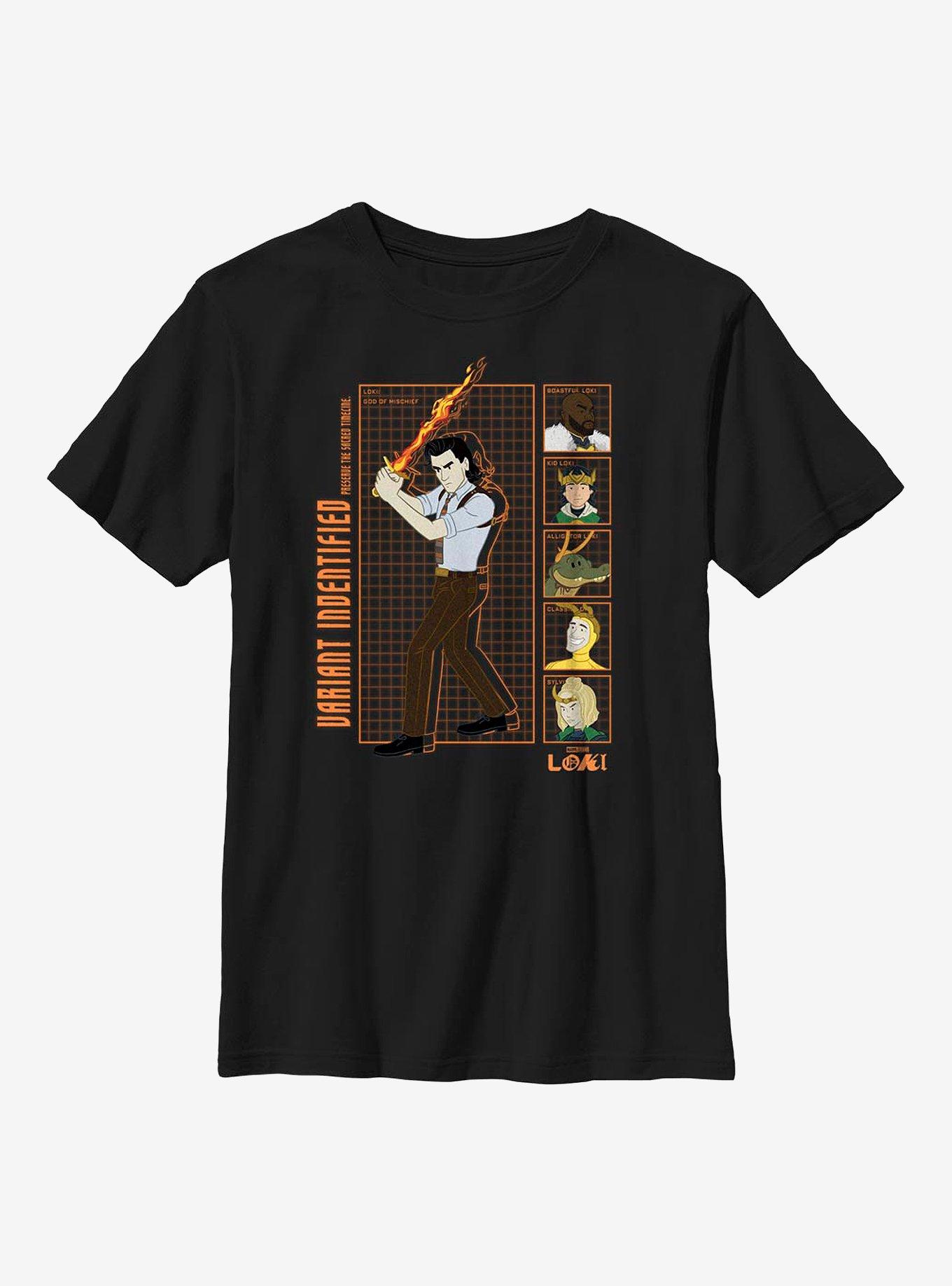 Marvel Loki Variants Youth T-Shirt, , hi-res