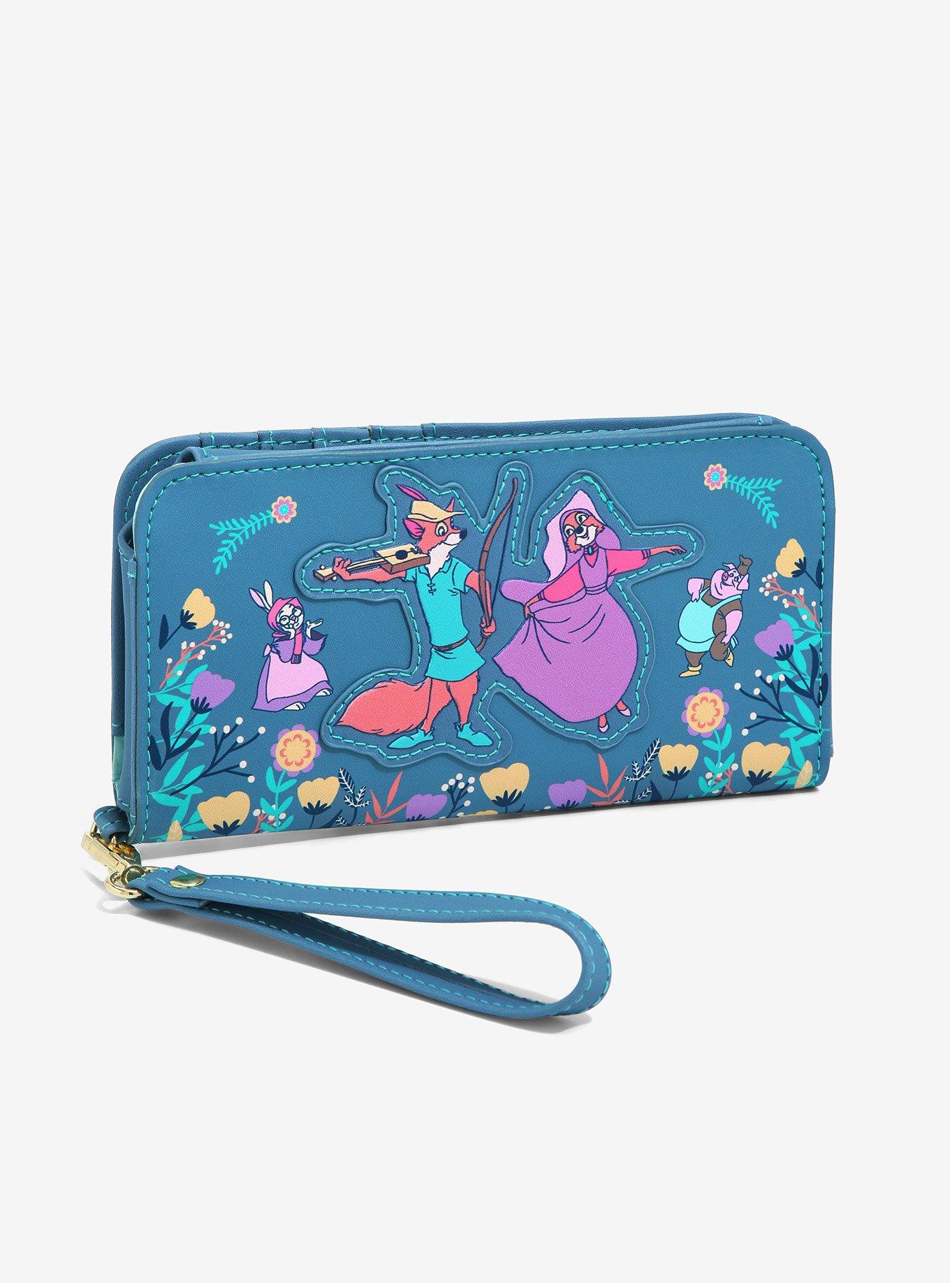 NWT Loungefly Disney Sleeping Beauty Forest Friends Mini Satchel & Wallet  Set 