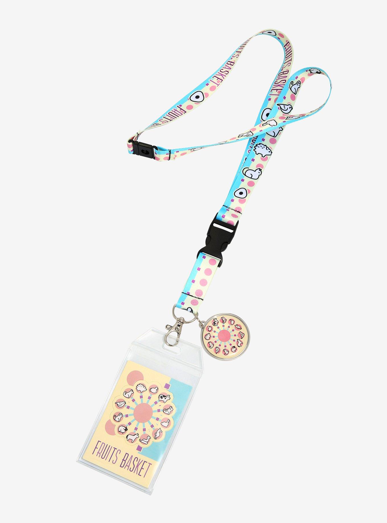 Fruits Basket Animal Icons Lanyard - BoxLunch Exclusive, , hi-res