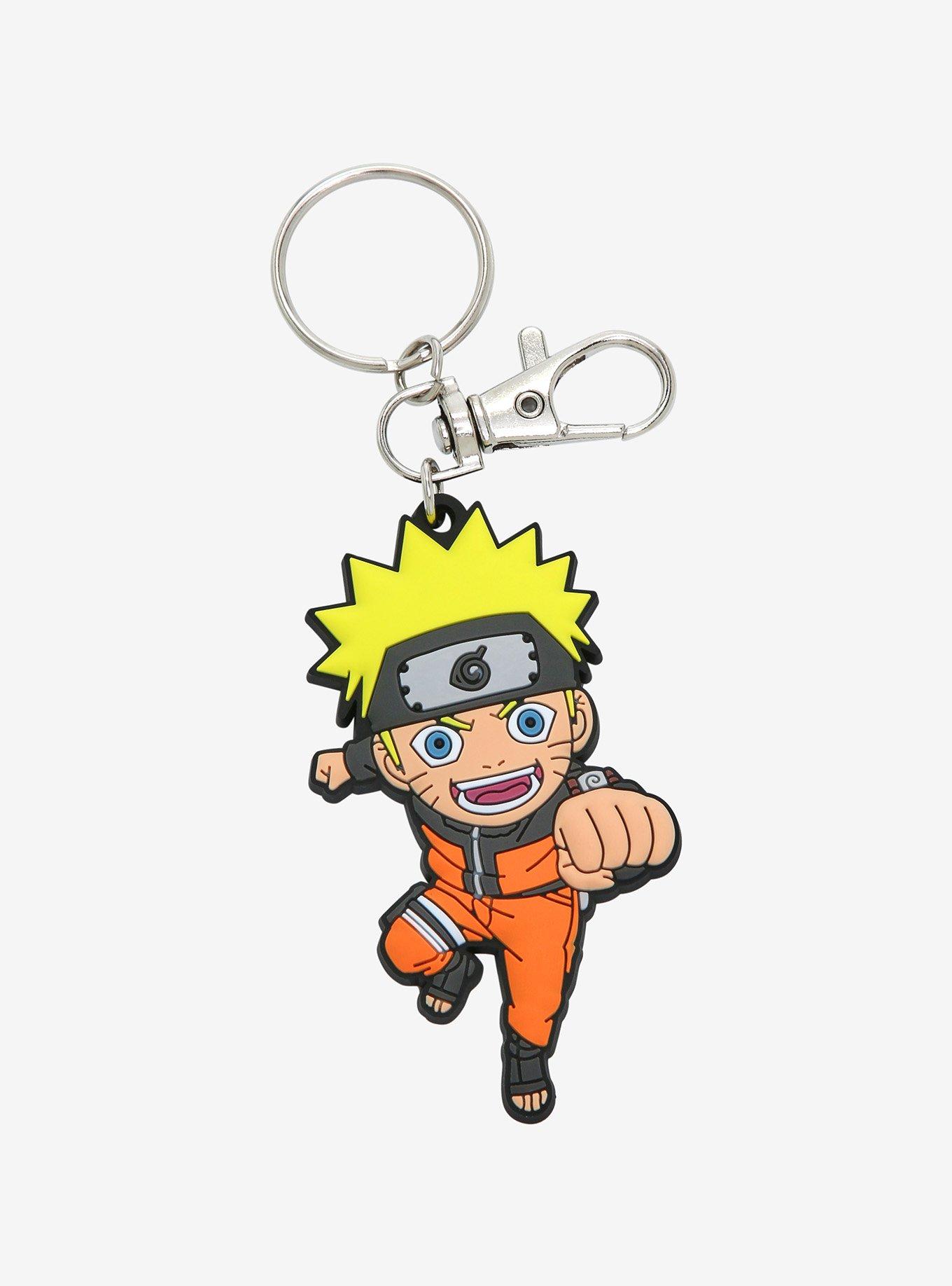 Naruto Shippuden Naruto Punch Keychain - BoxLunch Exclusive, , hi-res