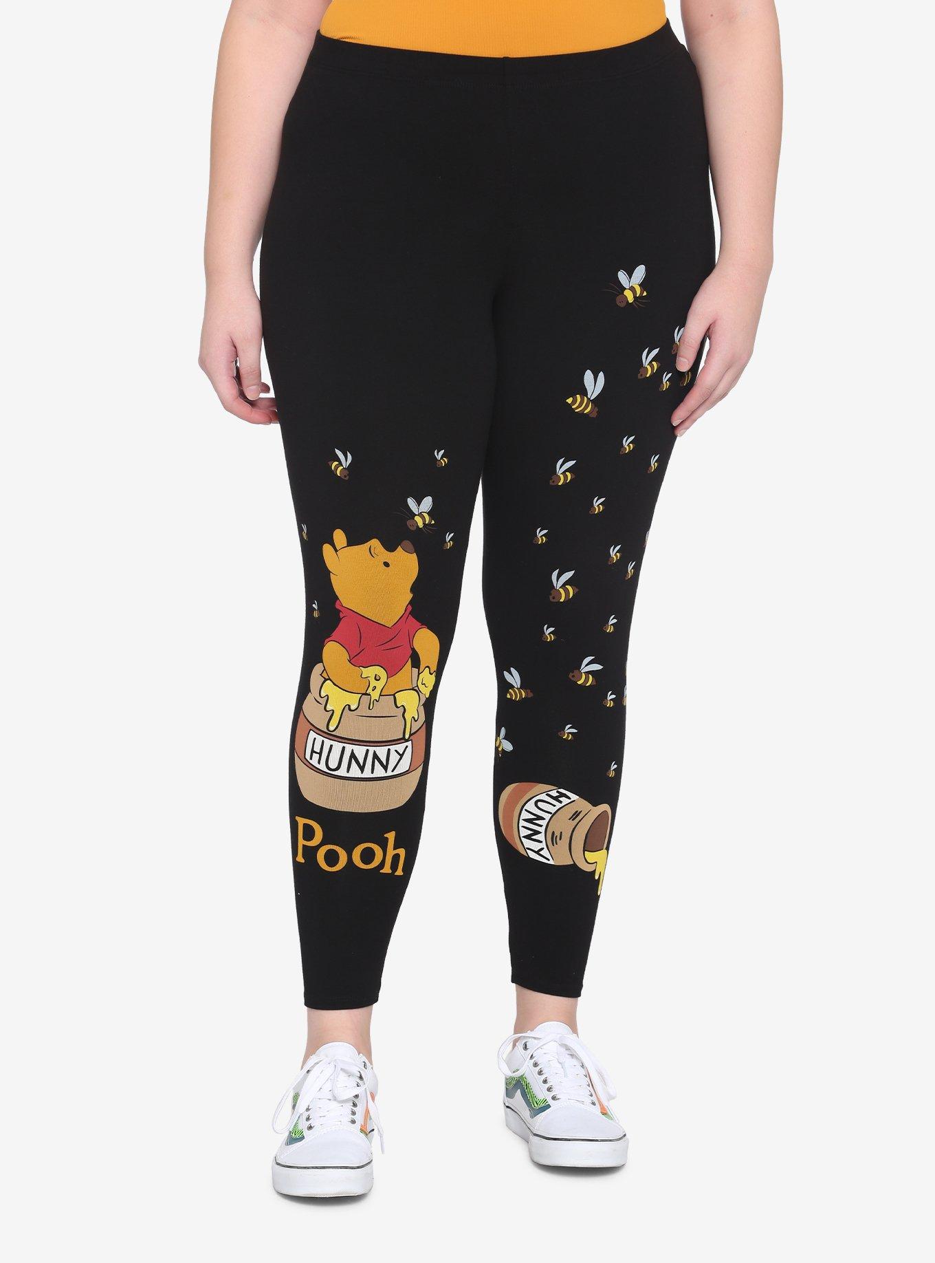 Disney Winnie The Pooh Honey Bee Leggings Plus Size, MULTI, hi-res