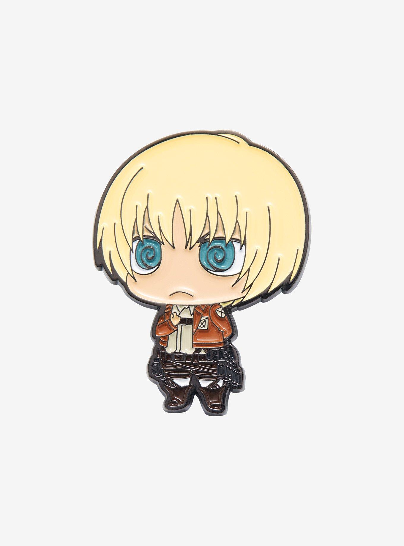Attack on Titan Armin Arlert Chibi Enamel Pin - BoxLunch Exclusive |  BoxLunch
