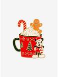 Loungefly Disney Mickey Mouse Peppermint Mocha Coffee Enamel Pin - BoxLunch Exclusive, , hi-res