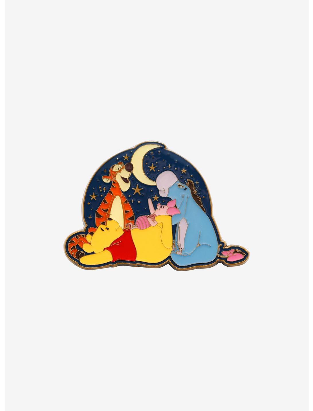 Loungefly Disney Winnie the Pooh Stargazing Hundred Acre Wood Friends Enamel Pin - BoxLunch Exclusive, , hi-res