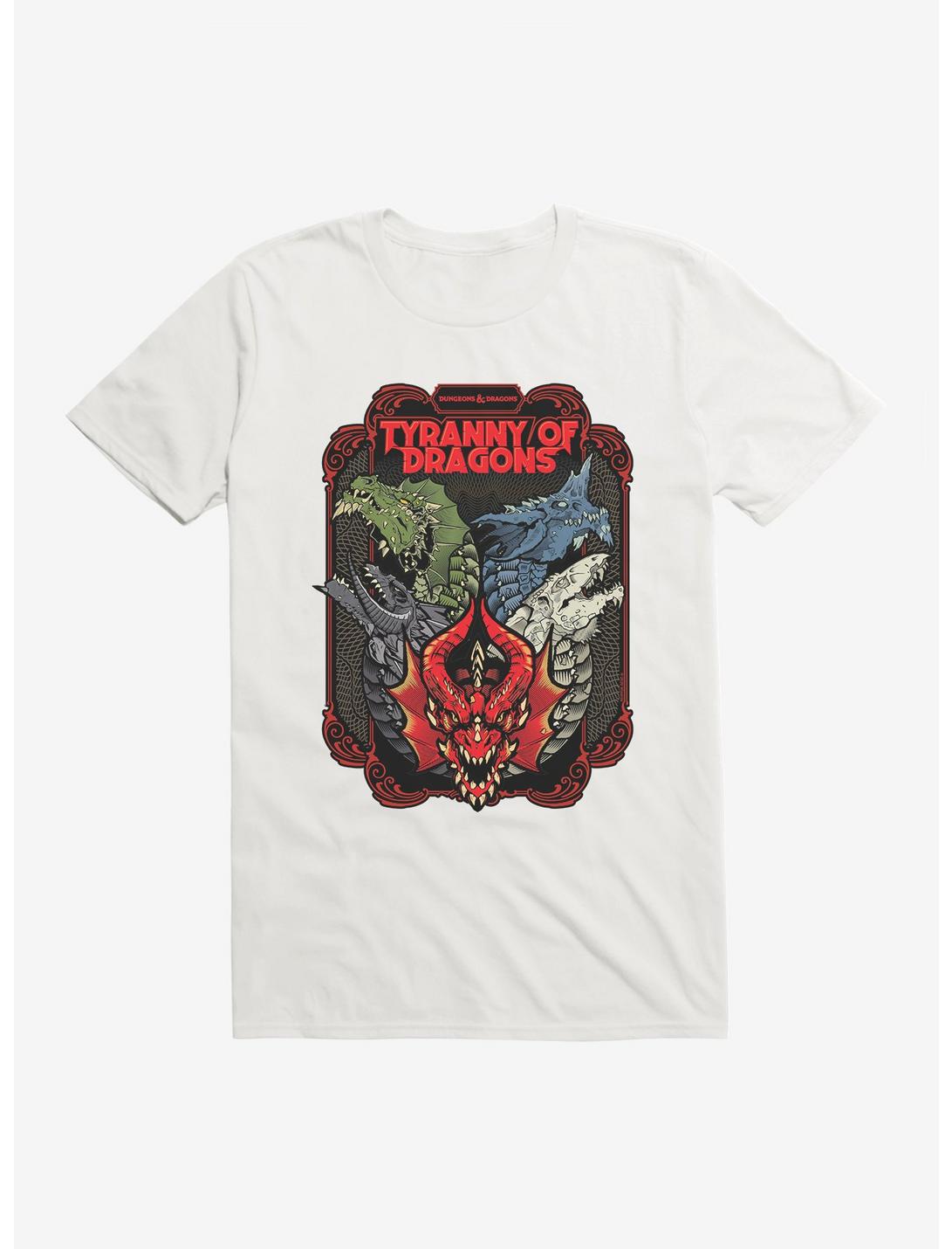 Dungeons & Dragons Tyranny Of Dragons T-Shirt, WHITE, hi-res