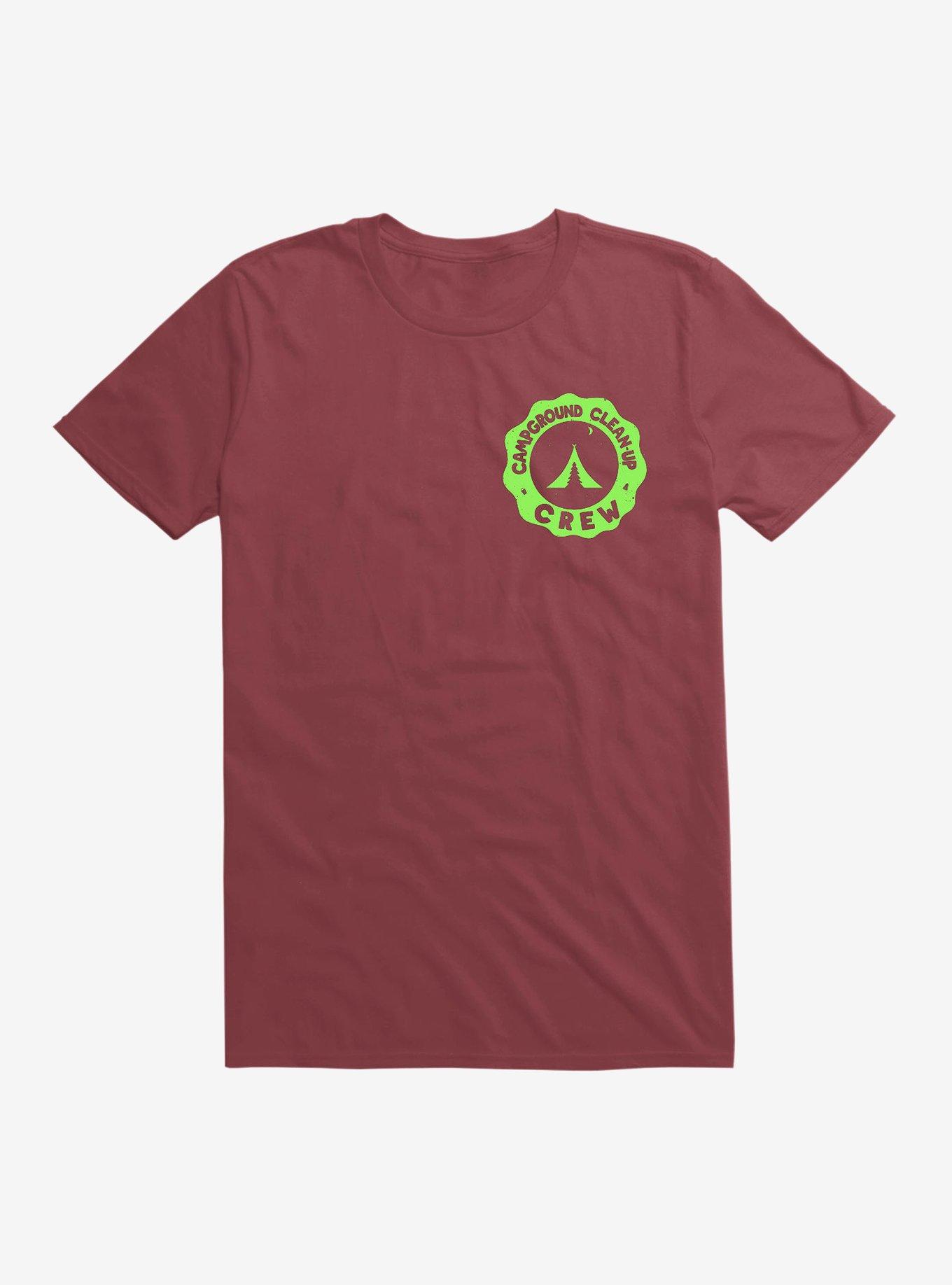 Campground Cleanup Crew T-Shirt, SCARLET, hi-res