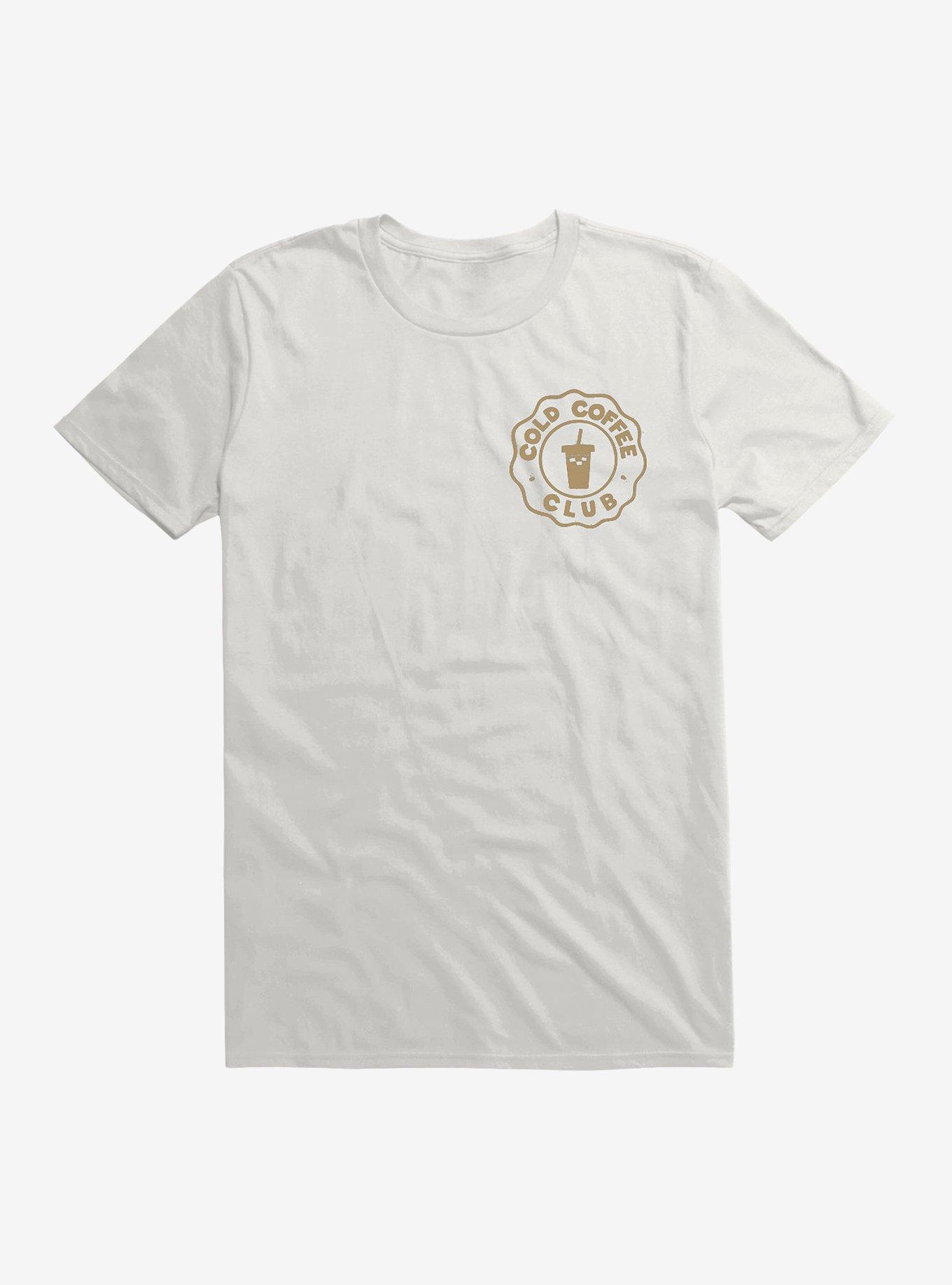 Cold Coffee Club T-Shirt, WHITE, hi-res
