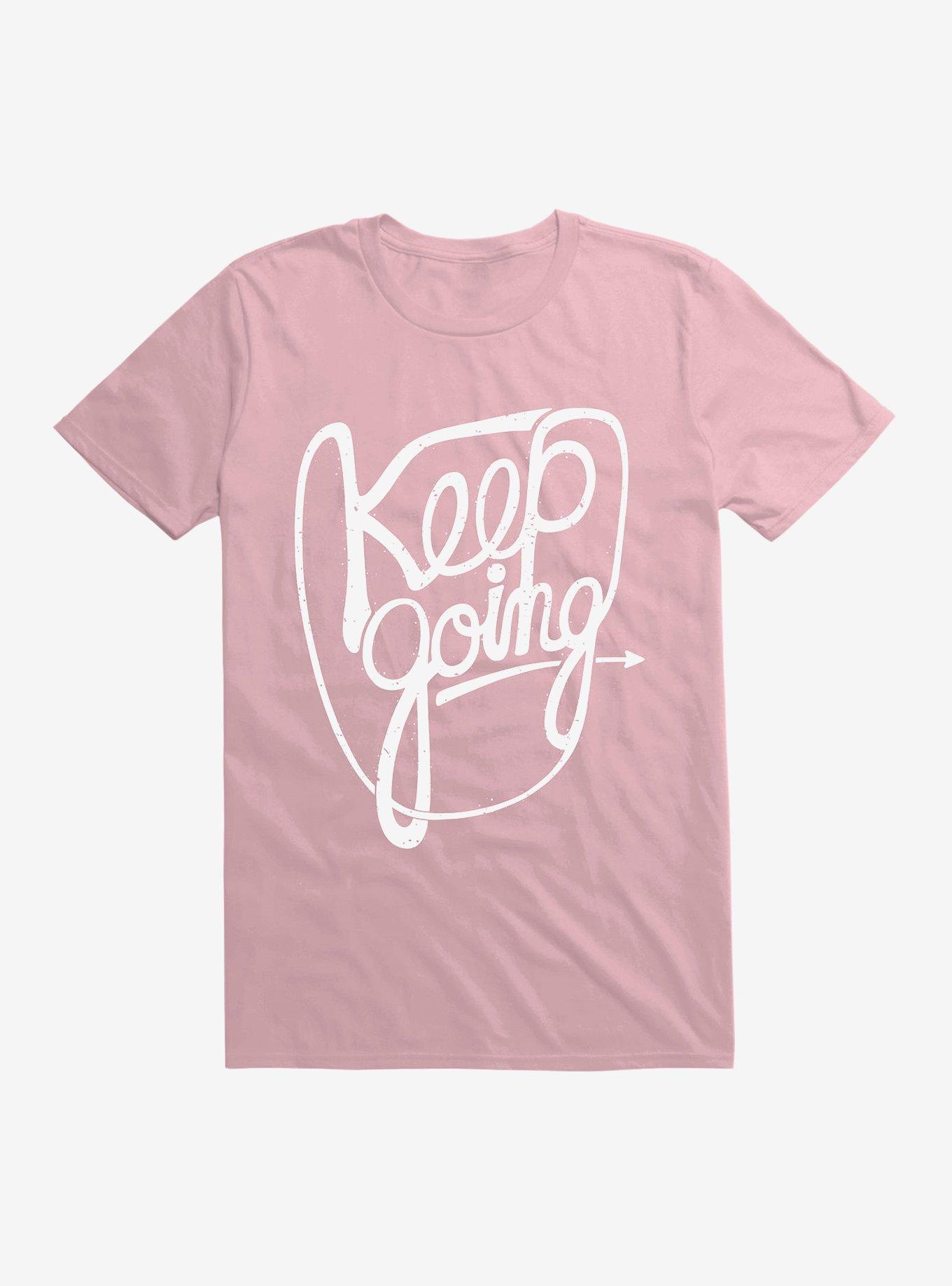 Keep Going T-Shirt, LIGHT PINK, hi-res