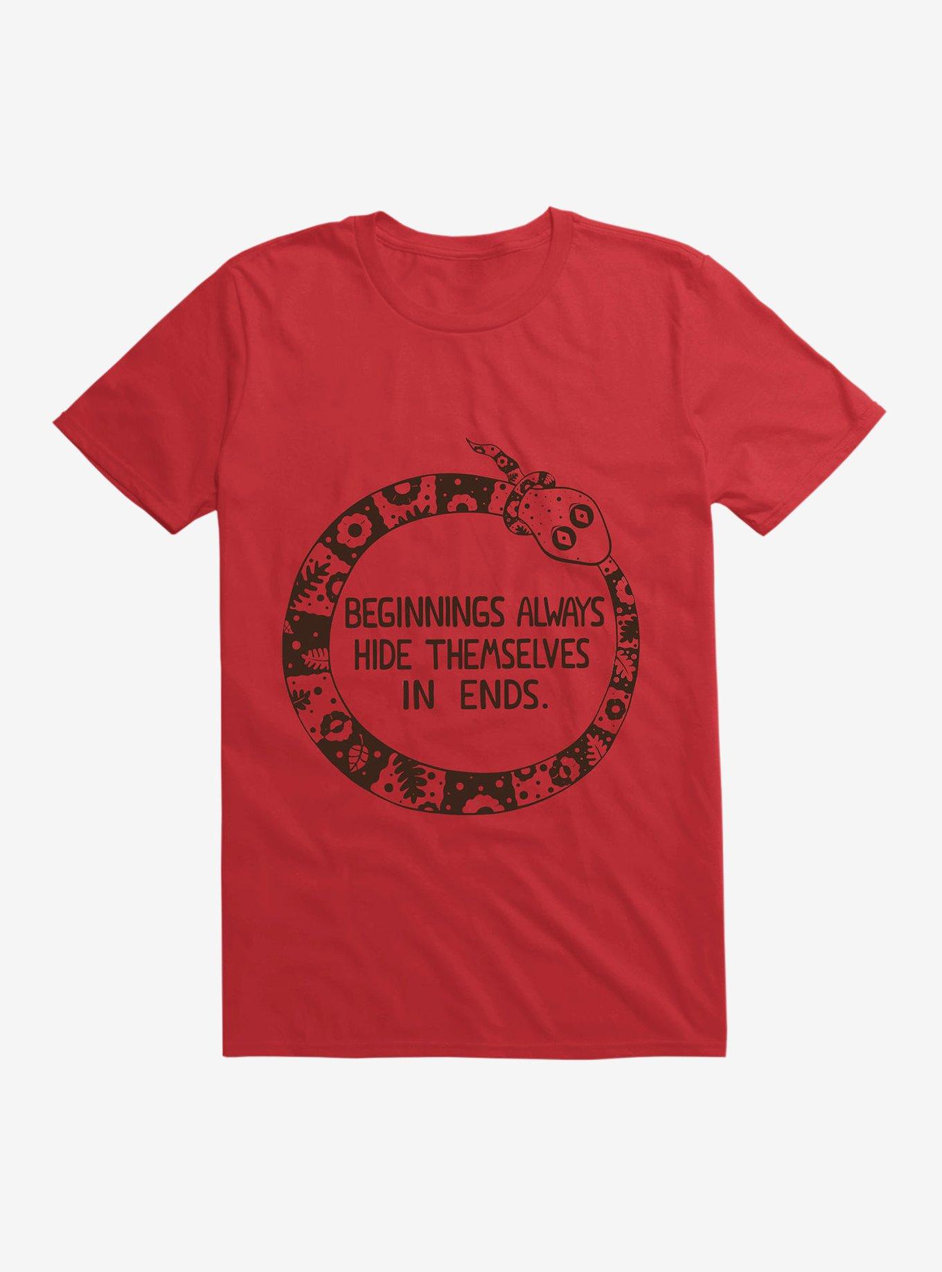 Move On T-Shirt, RED, hi-res