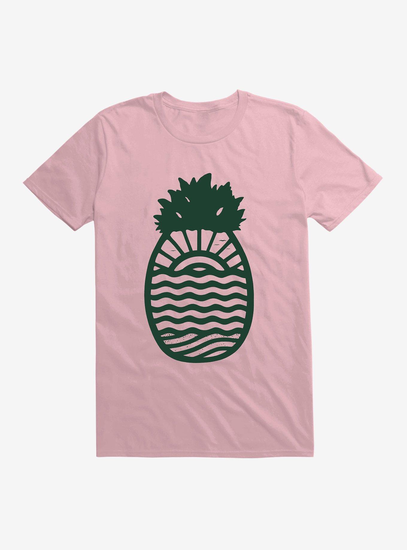 Pineapple T-Shirt, LIGHT PINK, hi-res