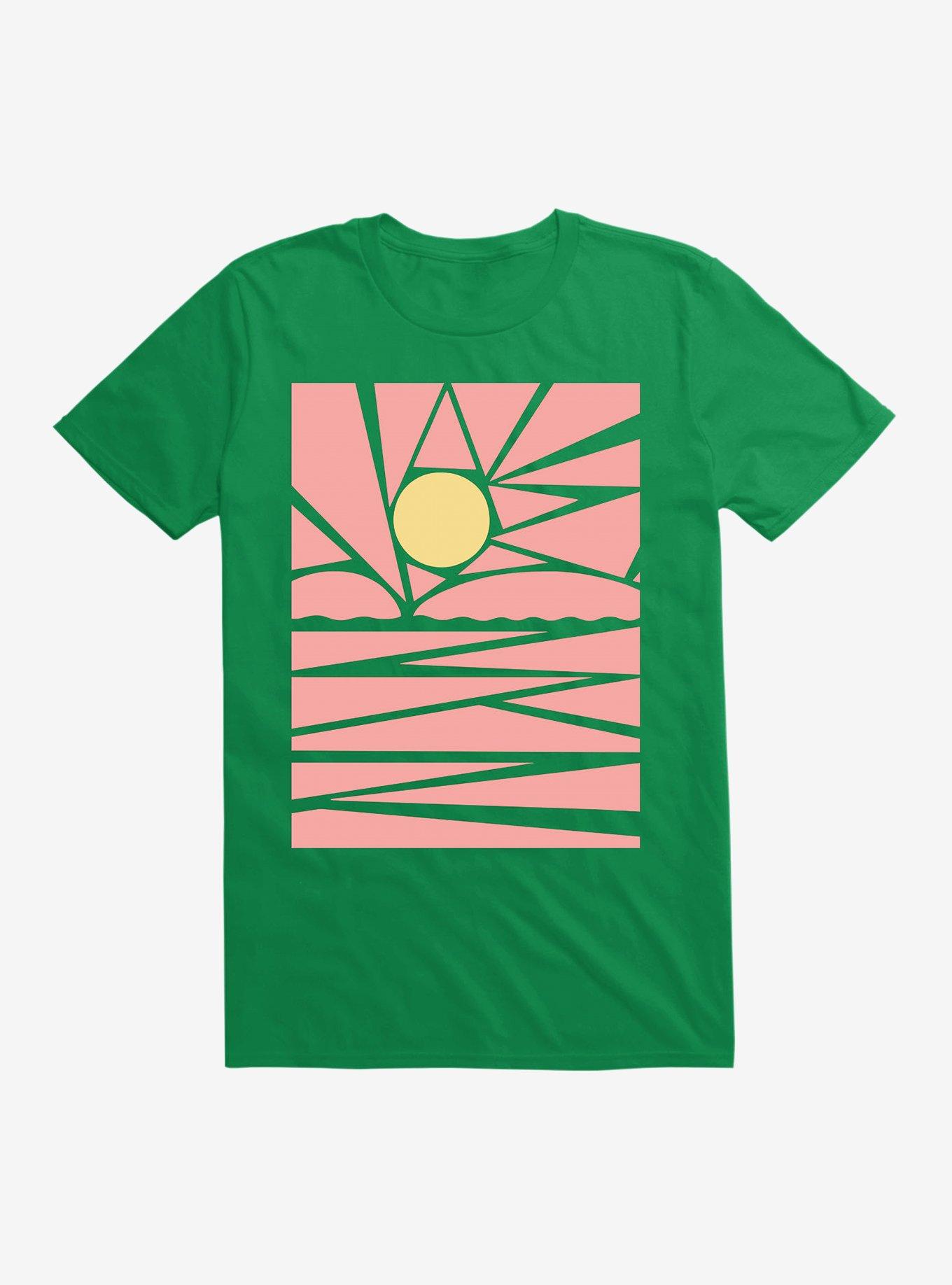 I Can Stay Grateful For The Sun, Though It's Getting In My Eyes T-Shirt, KELLY GREEN, hi-res