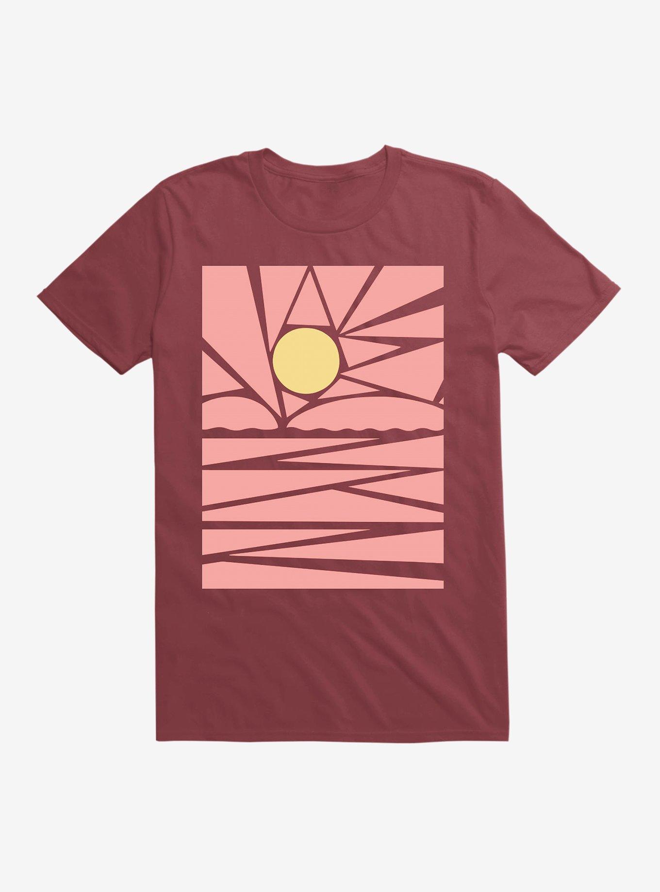 I Can Stay Grateful For The Sun, Though It's Getting In My Eyes T-Shirt, SCARLET, hi-res