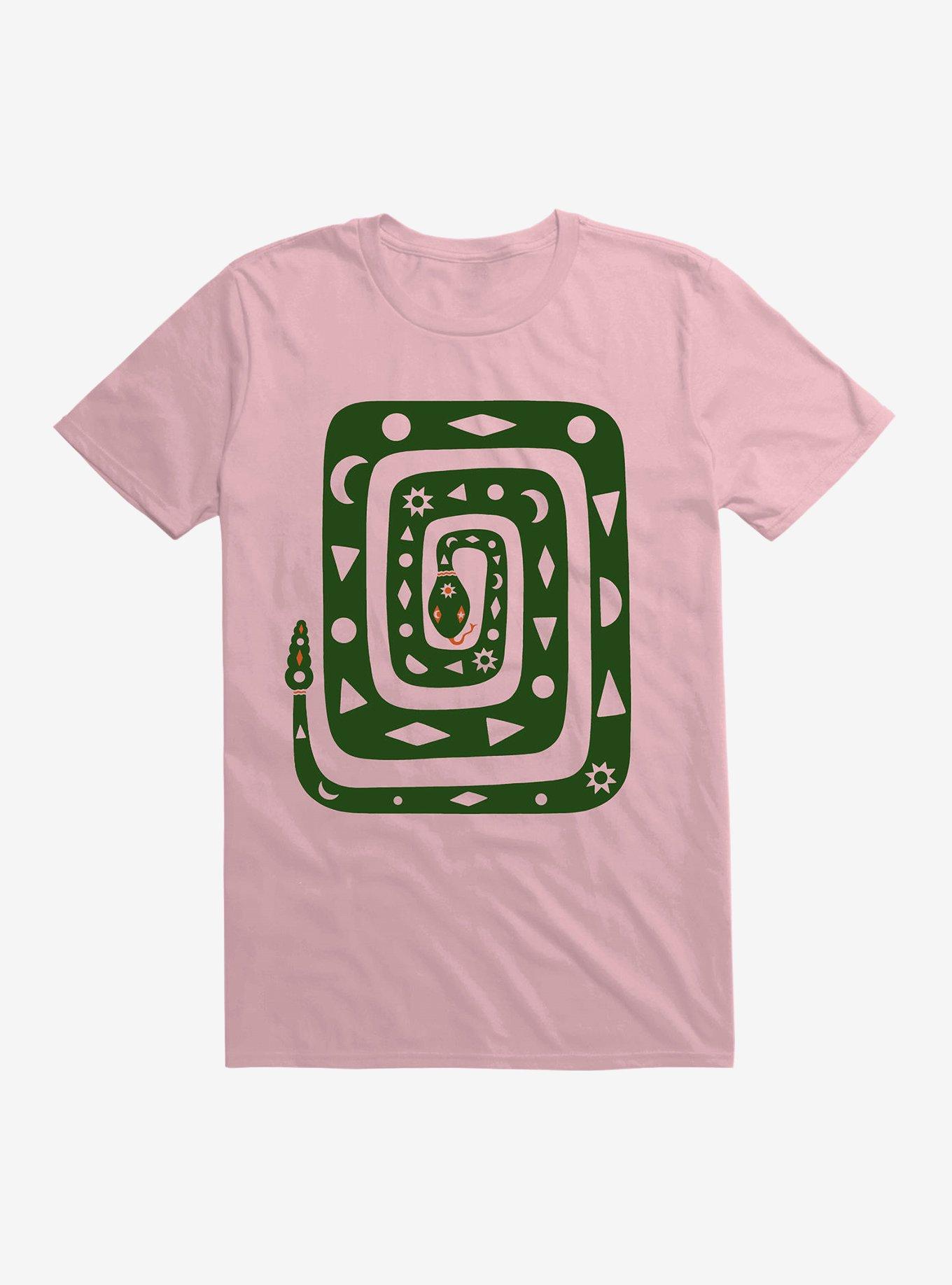 Beware Of Tall Grass And Bad Vibrations T-Shirt, LIGHT PINK, hi-res
