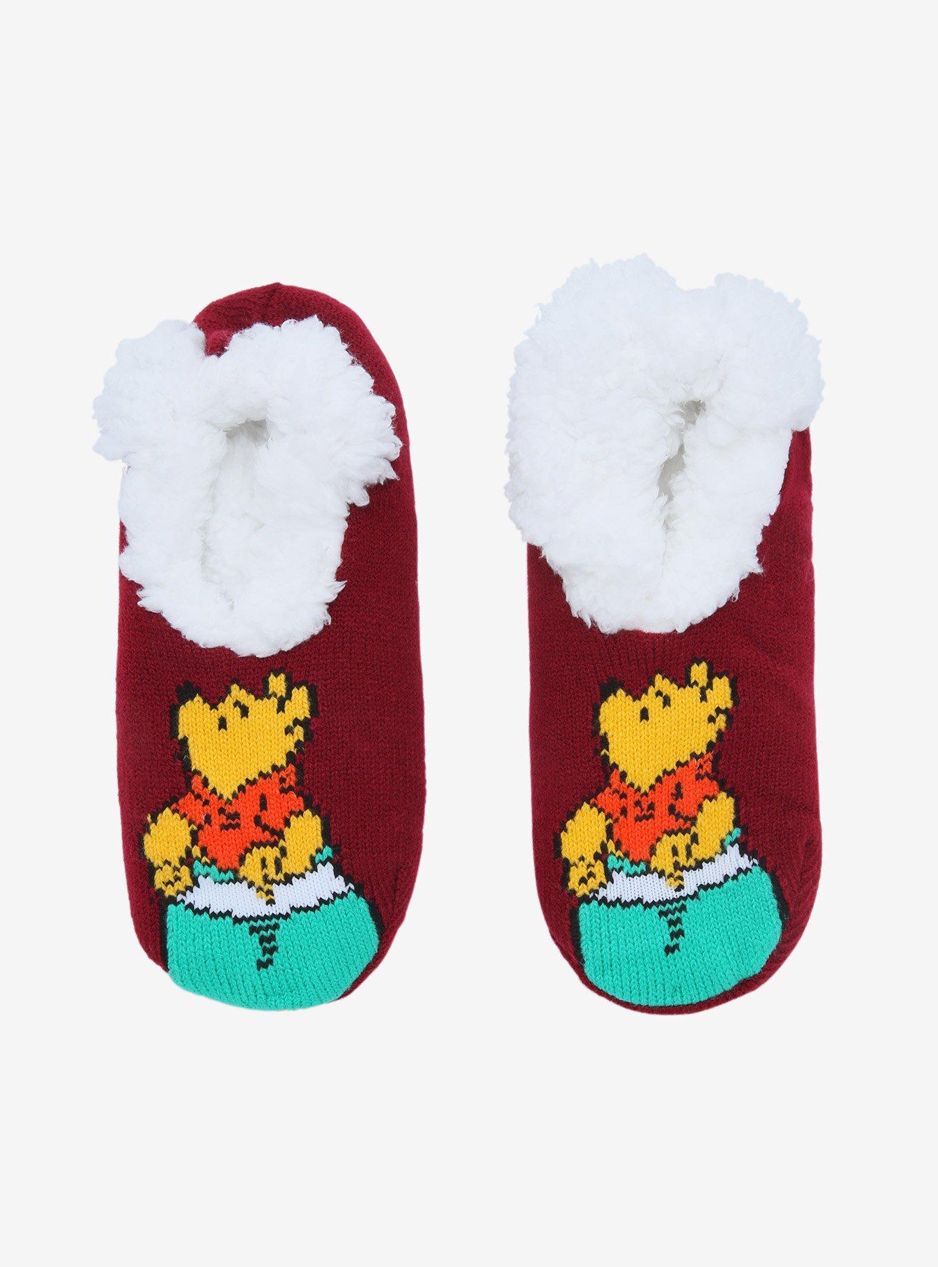 Disney Winnie The Pooh Cozy Slippers, , hi-res