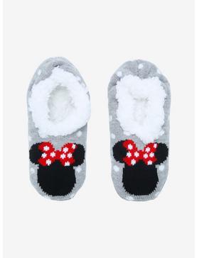 Disney Minnie Mouse Cozy Slippers, , hi-res