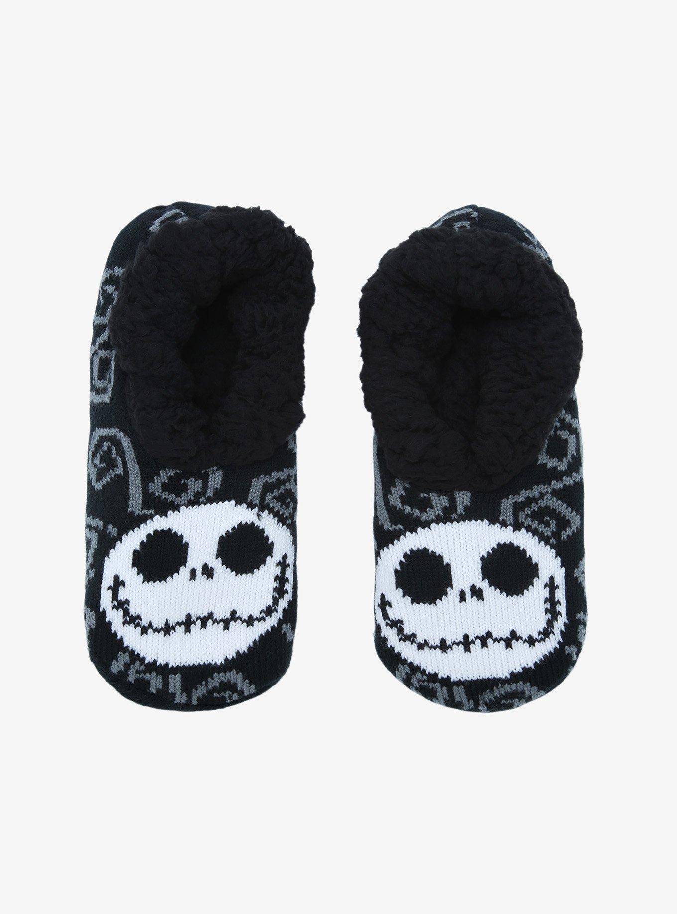 Nightmare Before Christmas Women's Pull On Slipper Socks ...