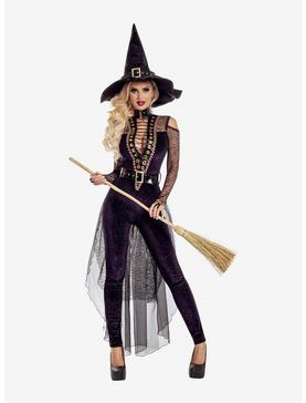 Midnight Violet Witch Costume, PURPLE, hi-res