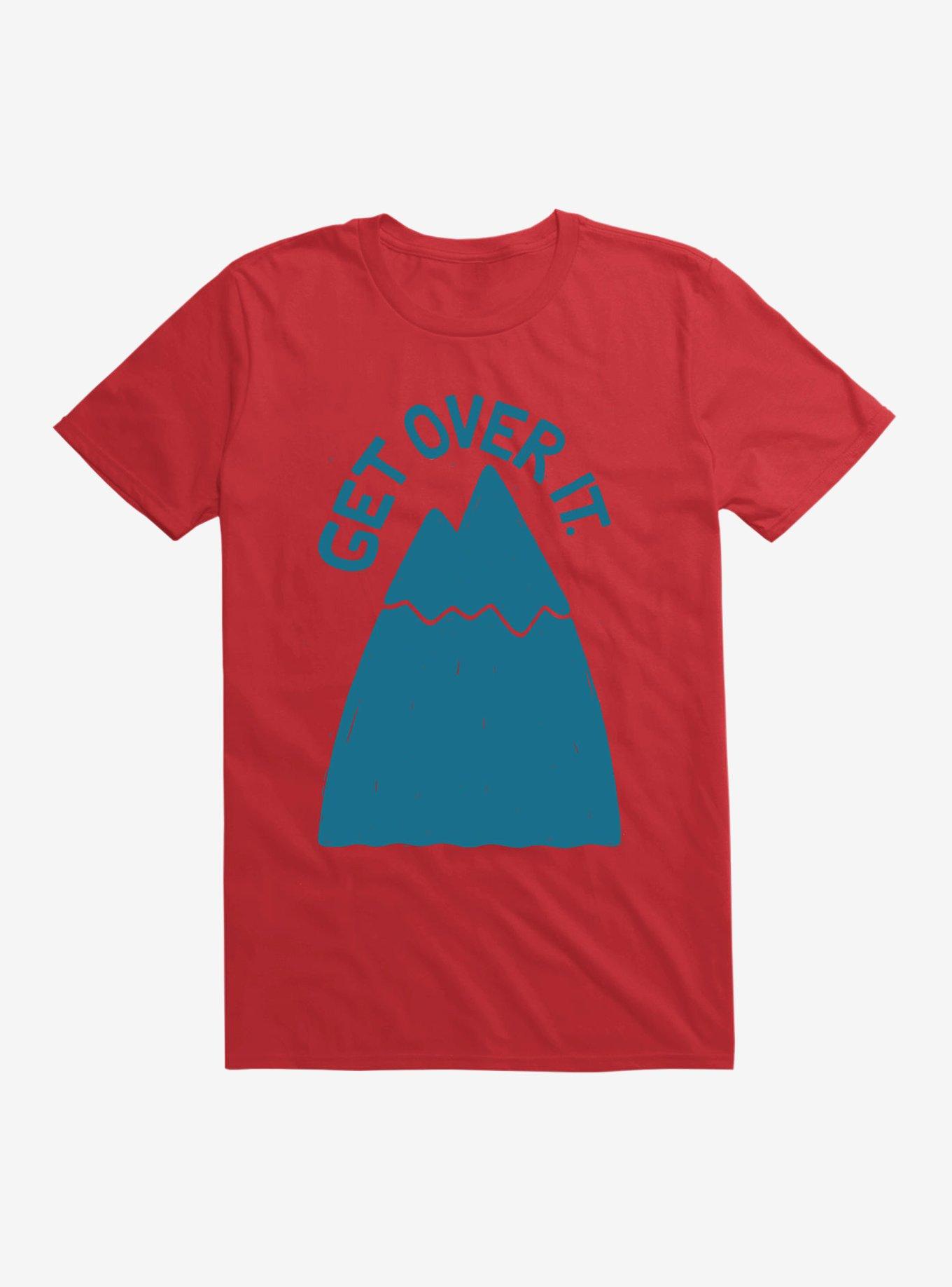 Get Over It T-Shirt, RED, hi-res
