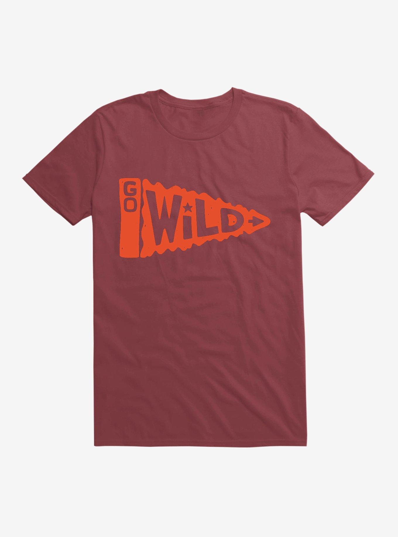 Go Wild T-Shirt, SCARLET, hi-res