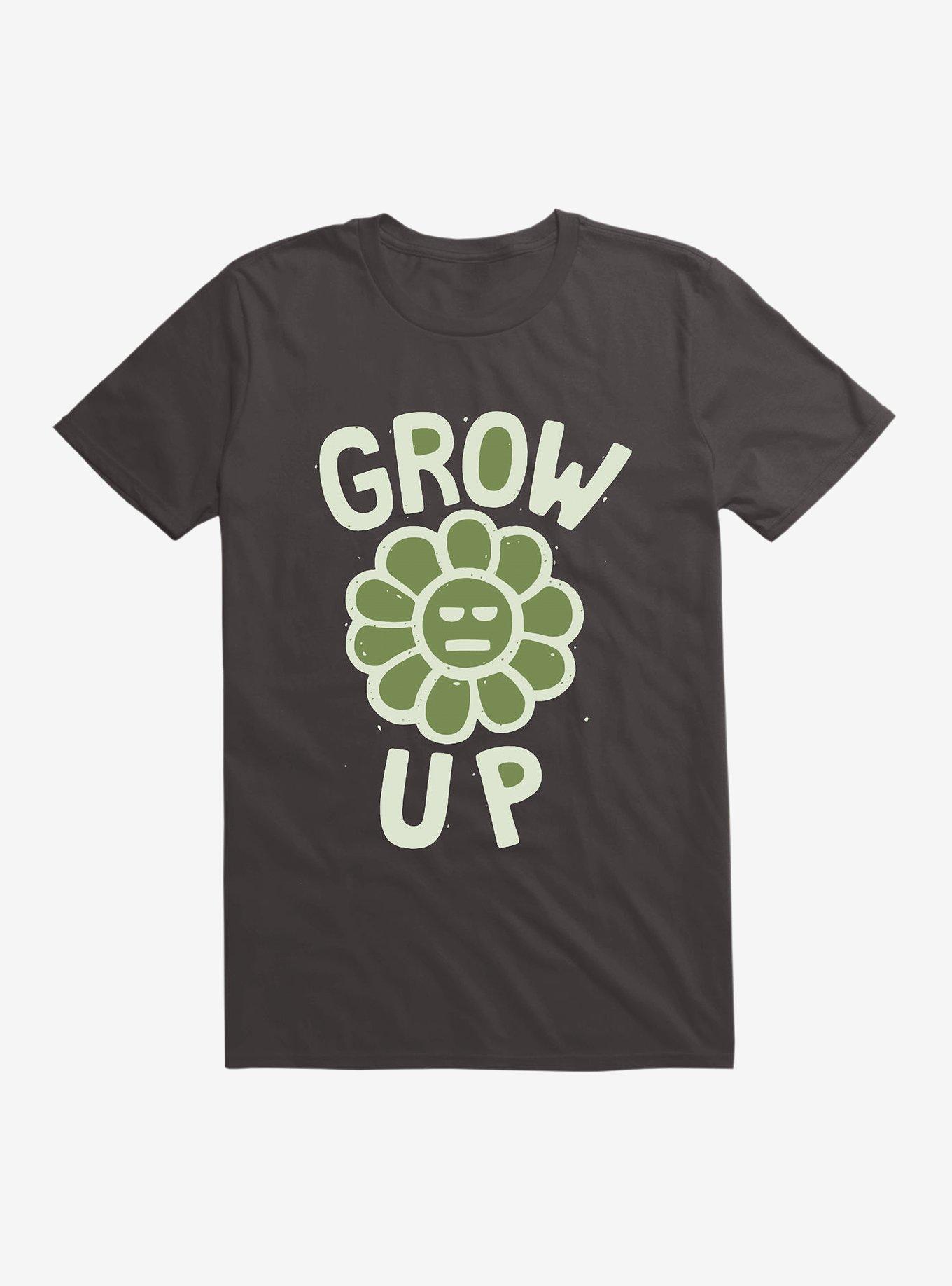 Grow The F Up T-Shirt, BLACK, hi-res