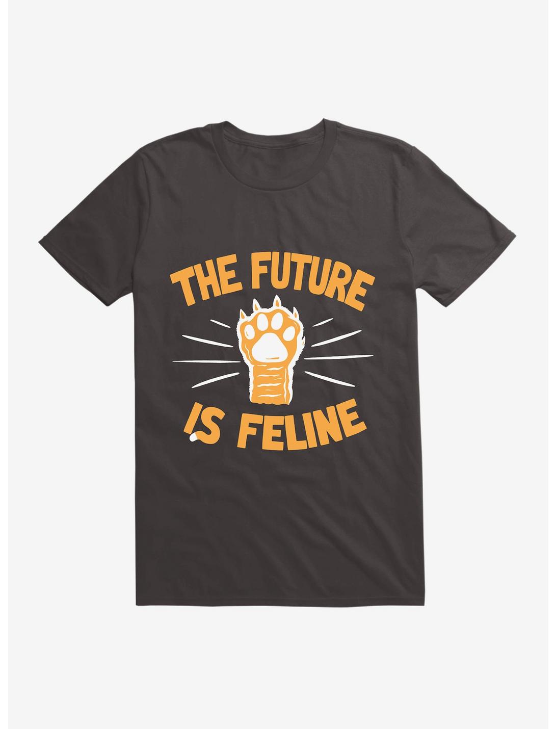 The Time Is Meow T-Shirt, BLACK, hi-res