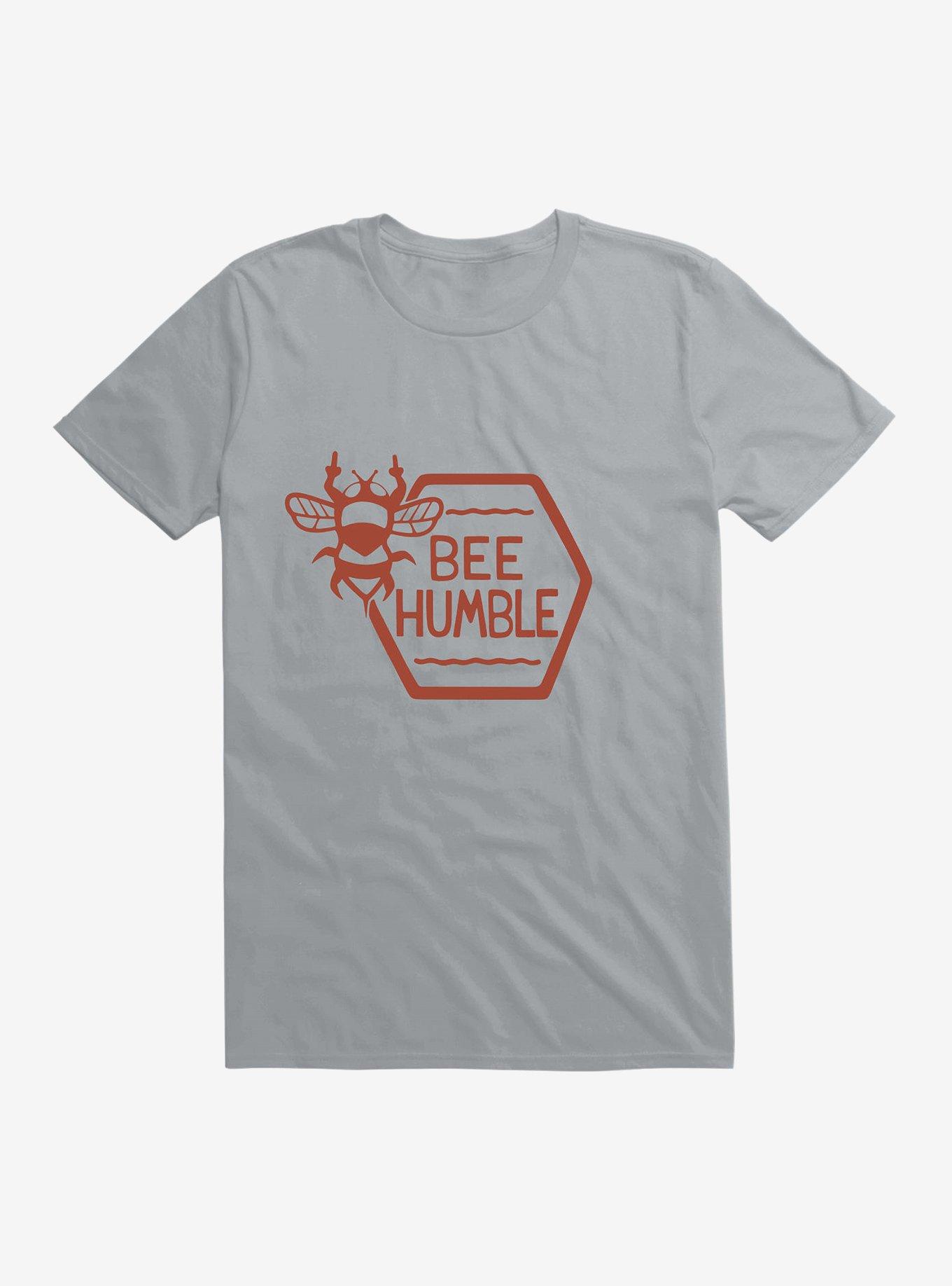 Bee Humble T-Shirt, SILVER, hi-res
