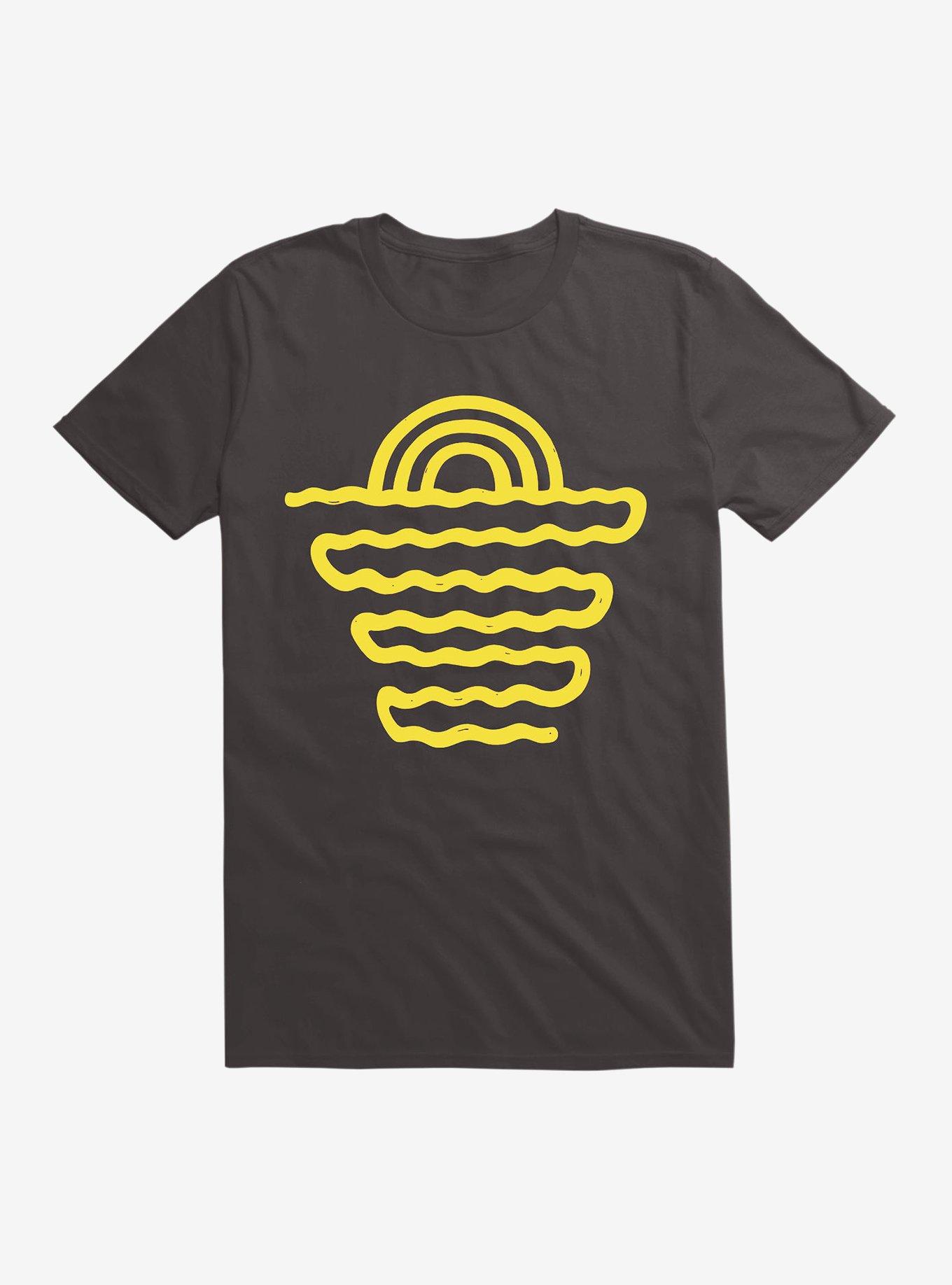 Coast Line T-Shirt, BLACK, hi-res