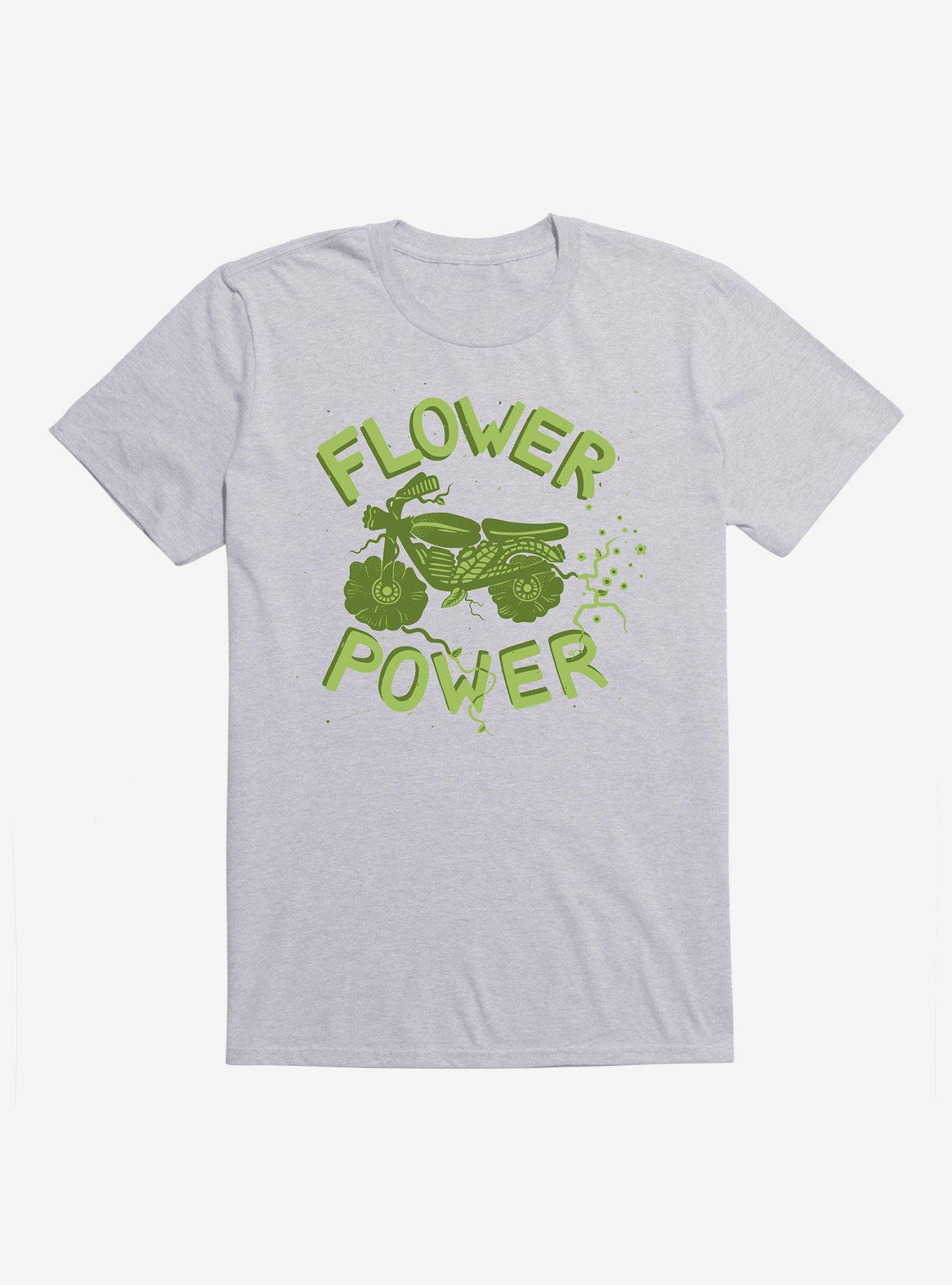 Floral Fuel T-Shirt, HEATHER GREY, hi-res