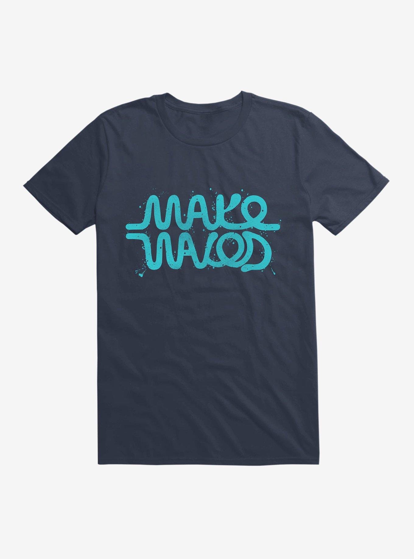 Make Waves T-Shirt, NAVY, hi-res