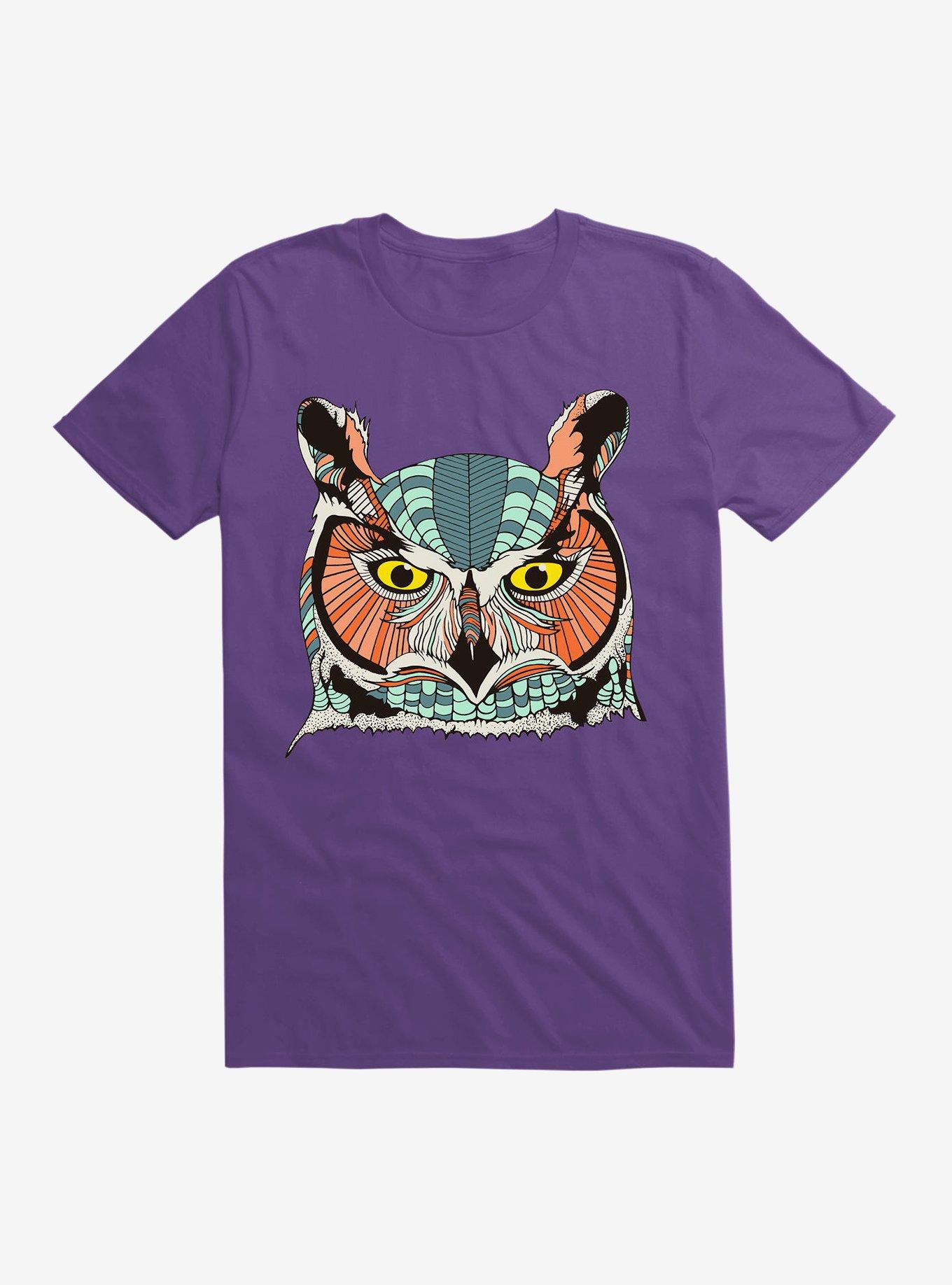 Owlbert T-Shirt, PURPLE, hi-res