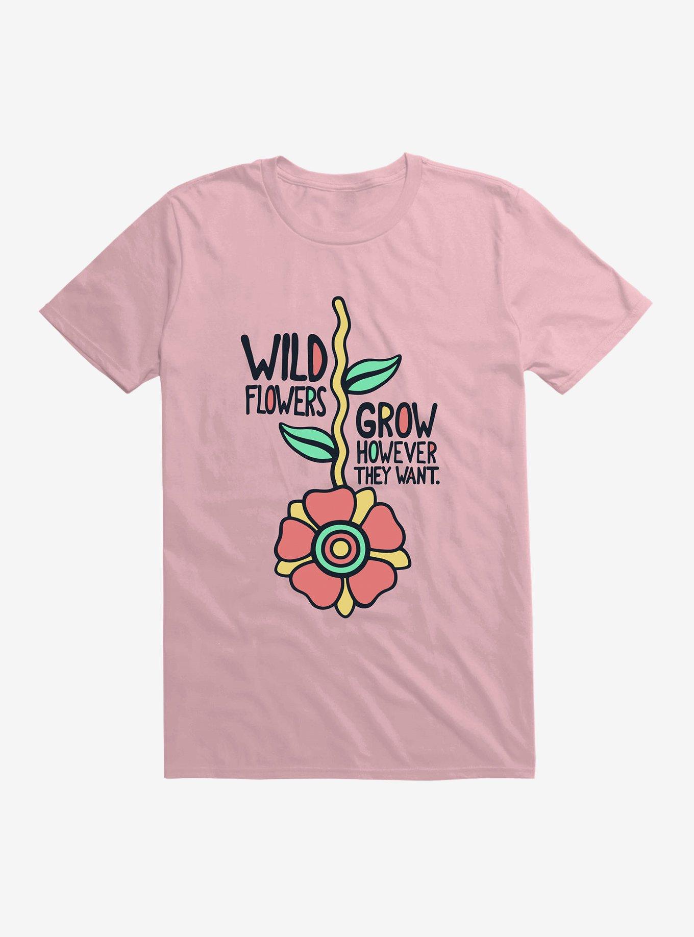 Wildflower T-Shirt, LIGHT PINK, hi-res