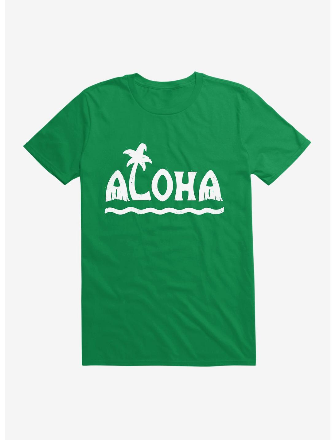 Aloha! T-Shirt, KELLY GREEN, hi-res