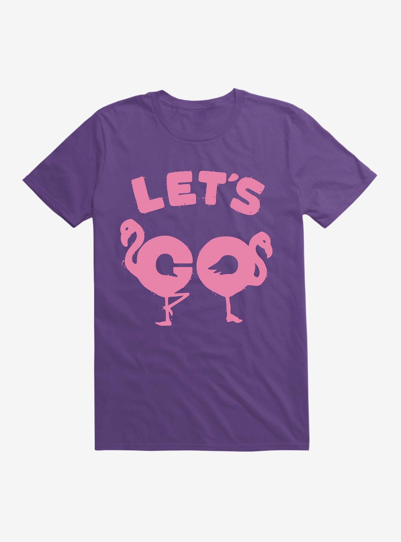 Flamin-Go! T-Shirt, PURPLE, hi-res