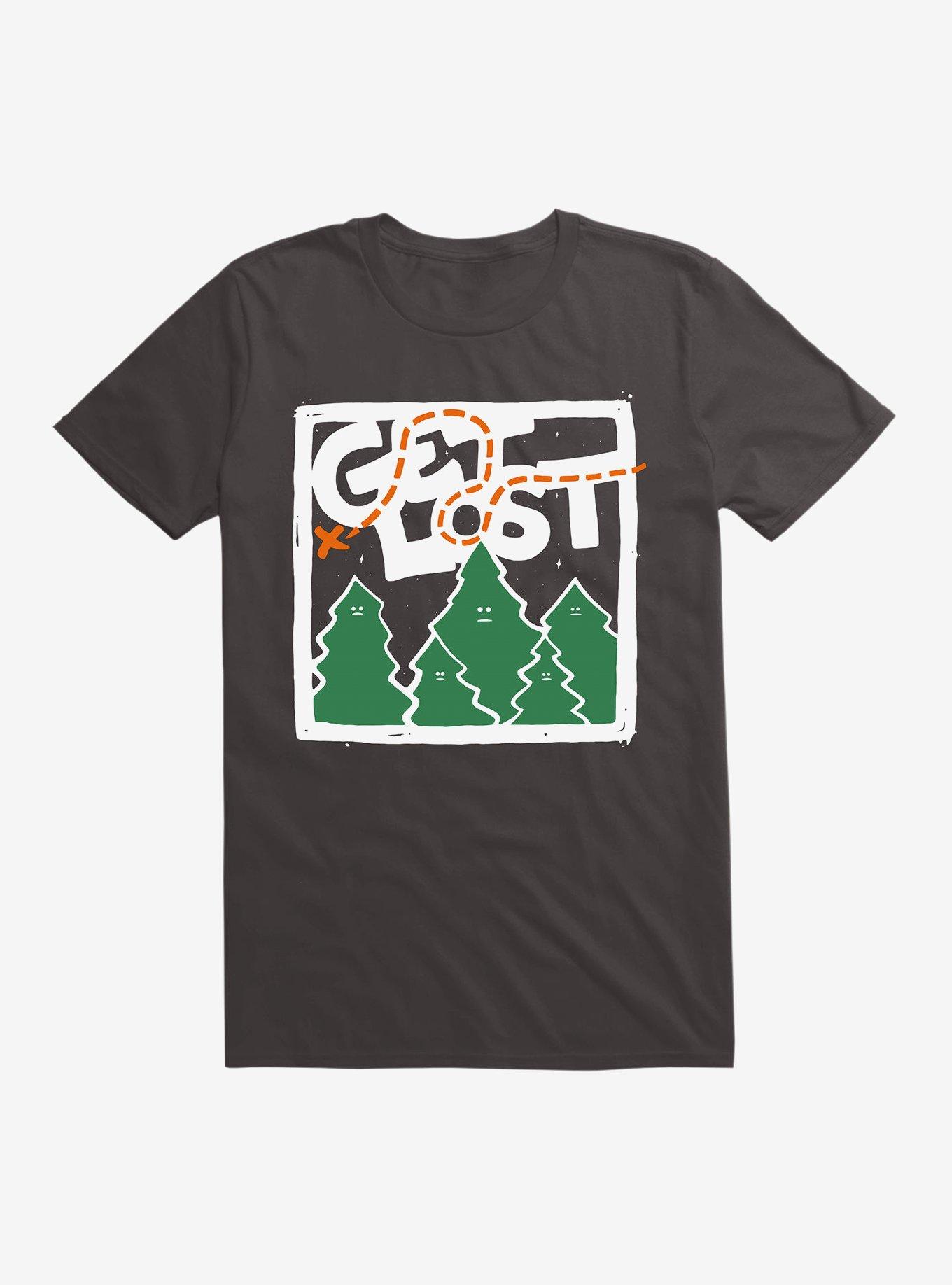 Get Lost T-Shirt, BLACK, hi-res