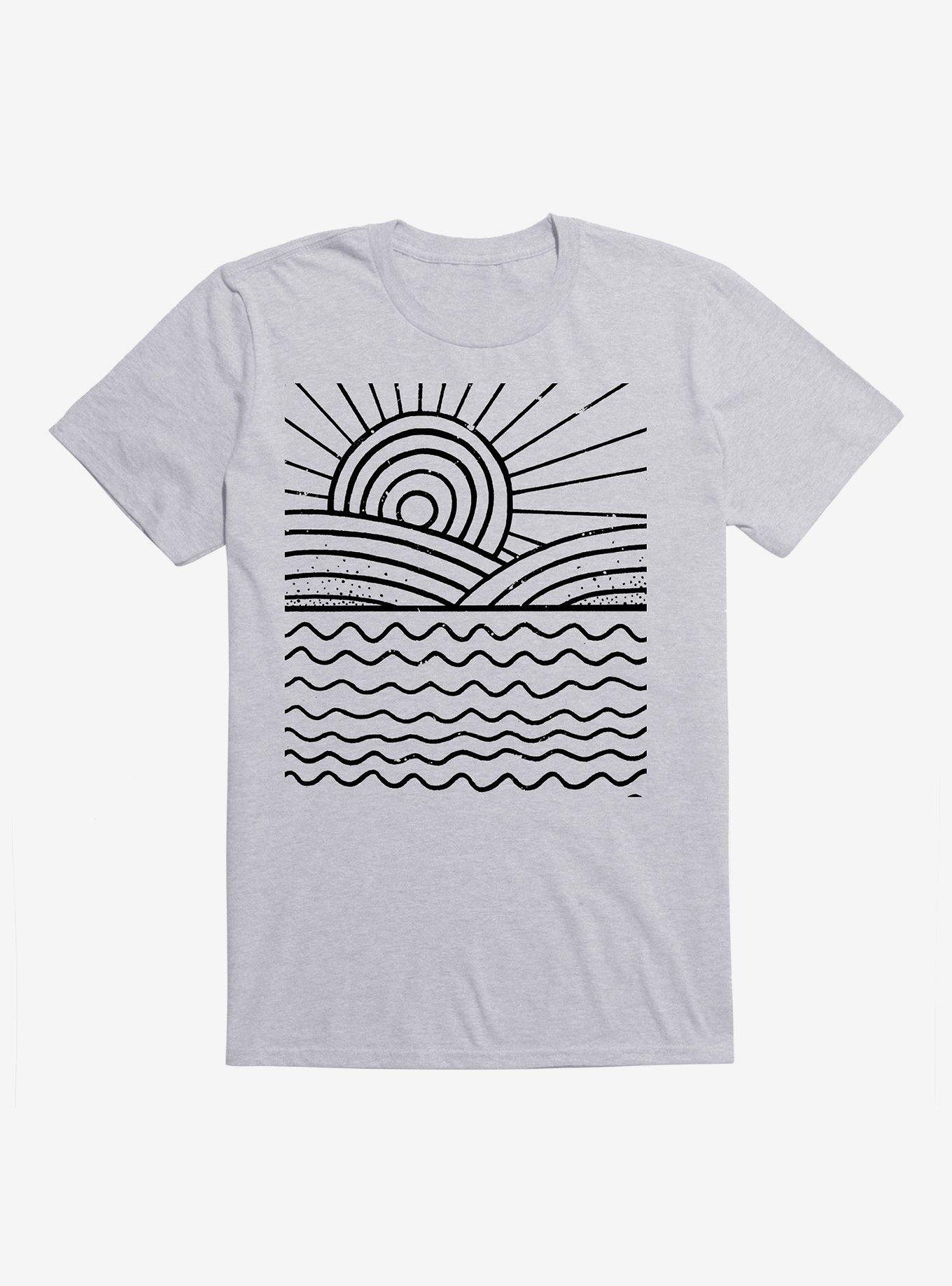 Landlines T-Shirt, HEATHER GREY, hi-res