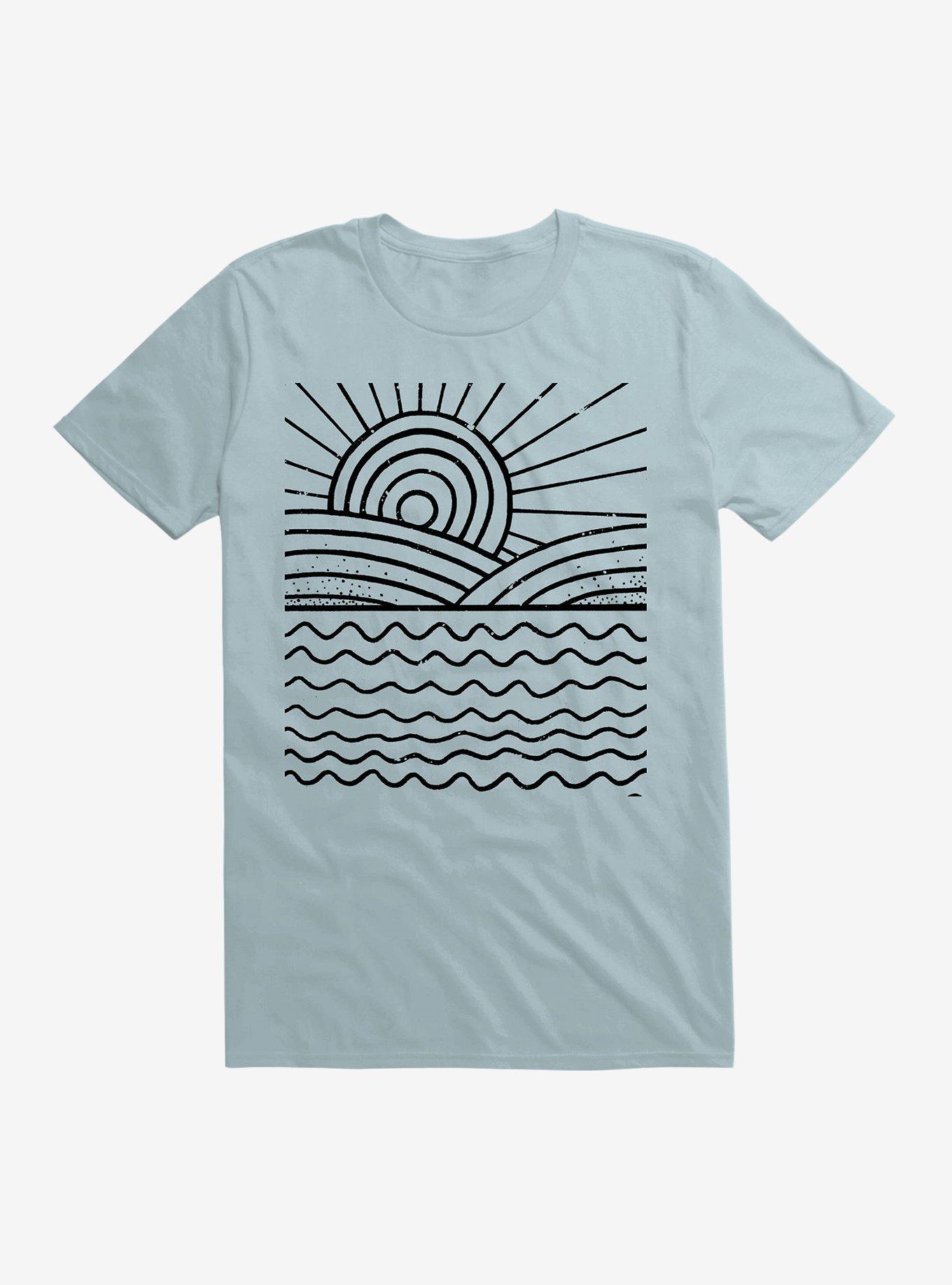 Landlines T-Shirt, LIGHT BLUE, hi-res