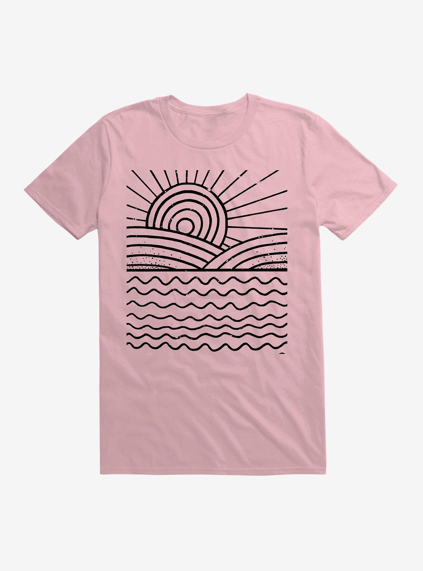 Landlines T-Shirt, LIGHT PINK, hi-res