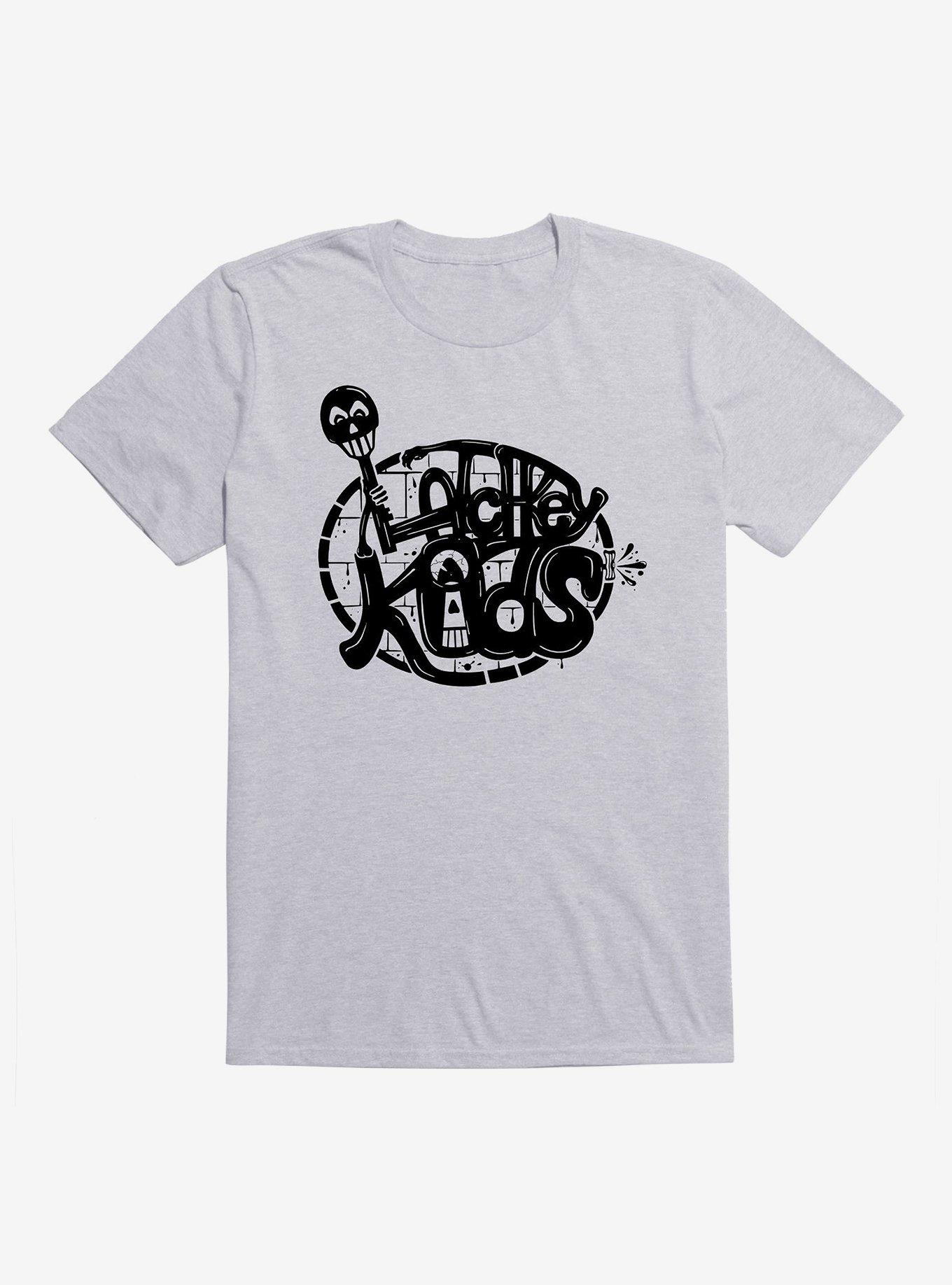 Latch Key Kids T-Shirt, HEATHER GREY, hi-res