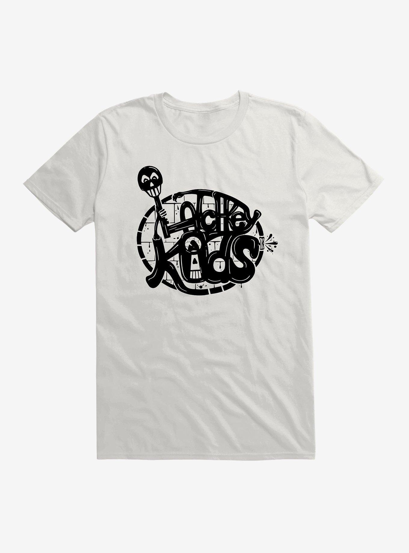 Latch Key Kids T-Shirt, WHITE, hi-res