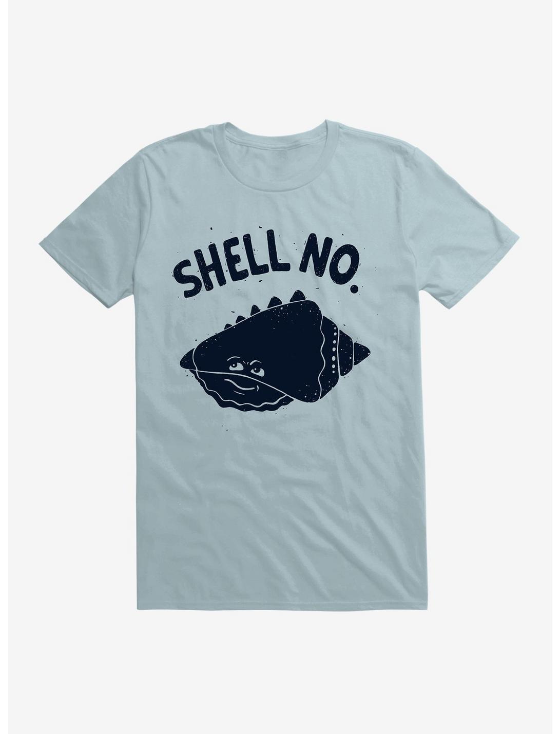 Shell No T-Shirt, LIGHT BLUE, hi-res