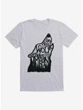 The Wolf T-Shirt, HEATHER GREY, hi-res
