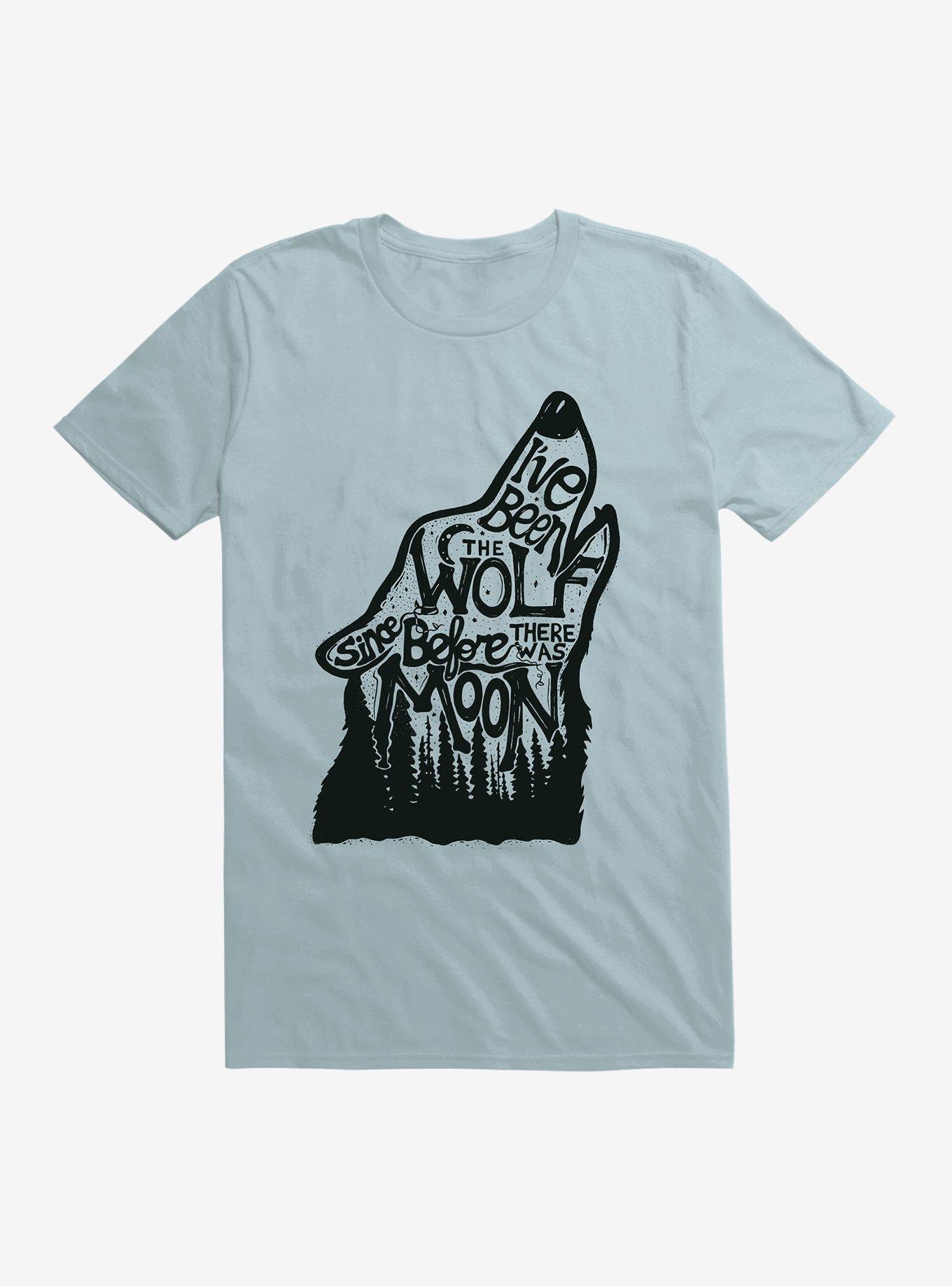 The Wolf T-Shirt, LIGHT BLUE, hi-res