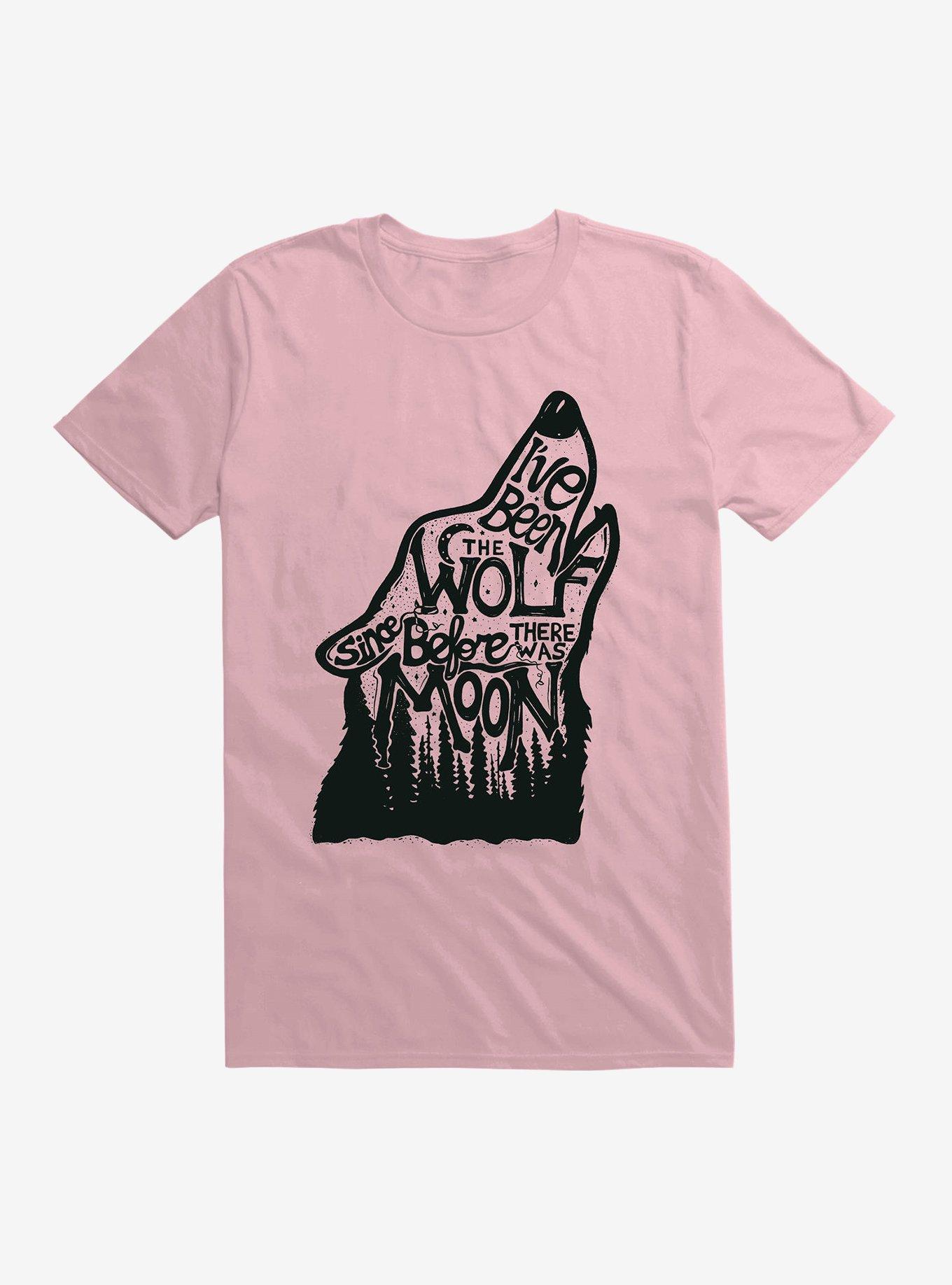 The Wolf T-Shirt, LIGHT PINK, hi-res