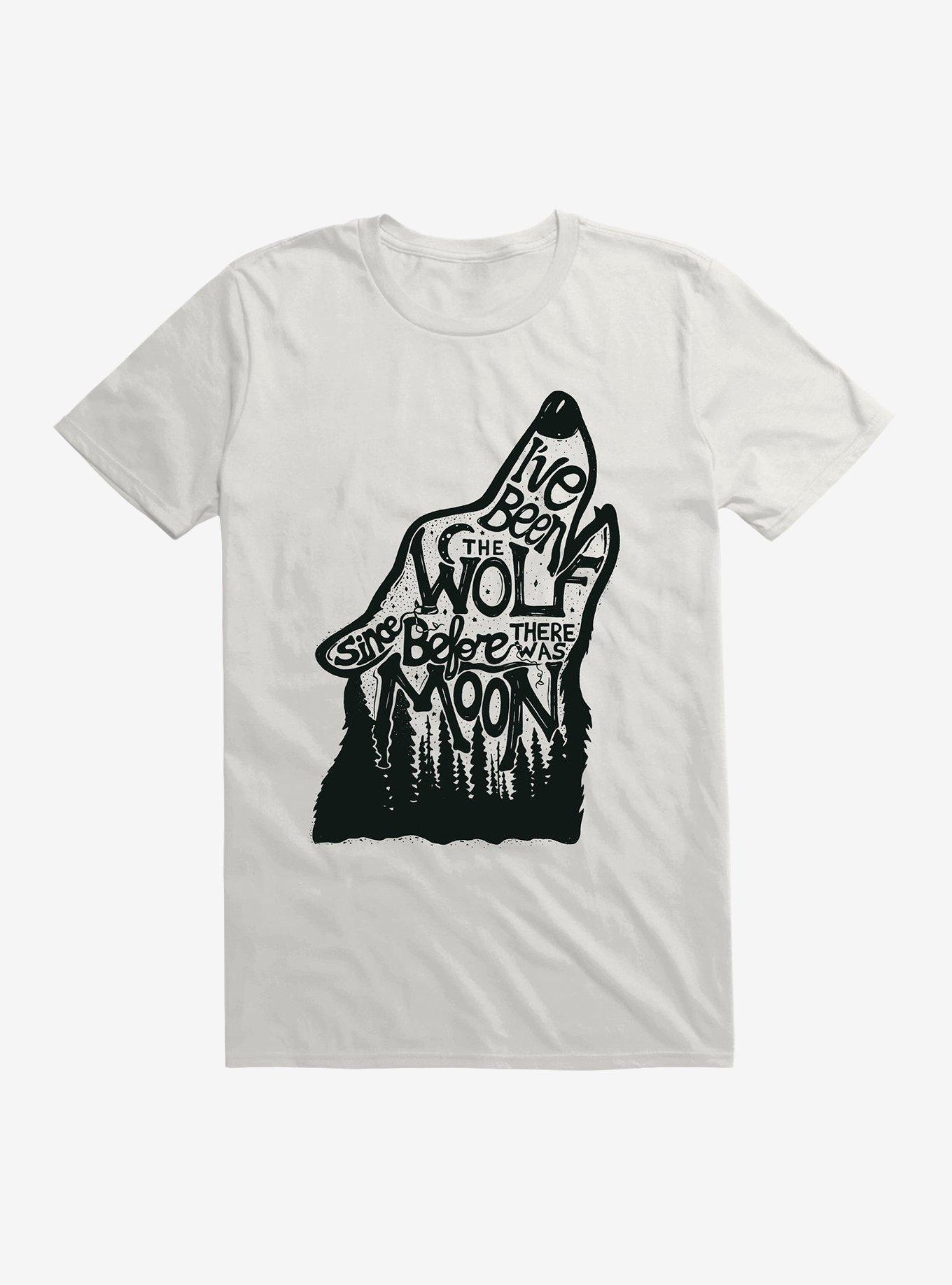 The Wolf T-Shirt, WHITE, hi-res