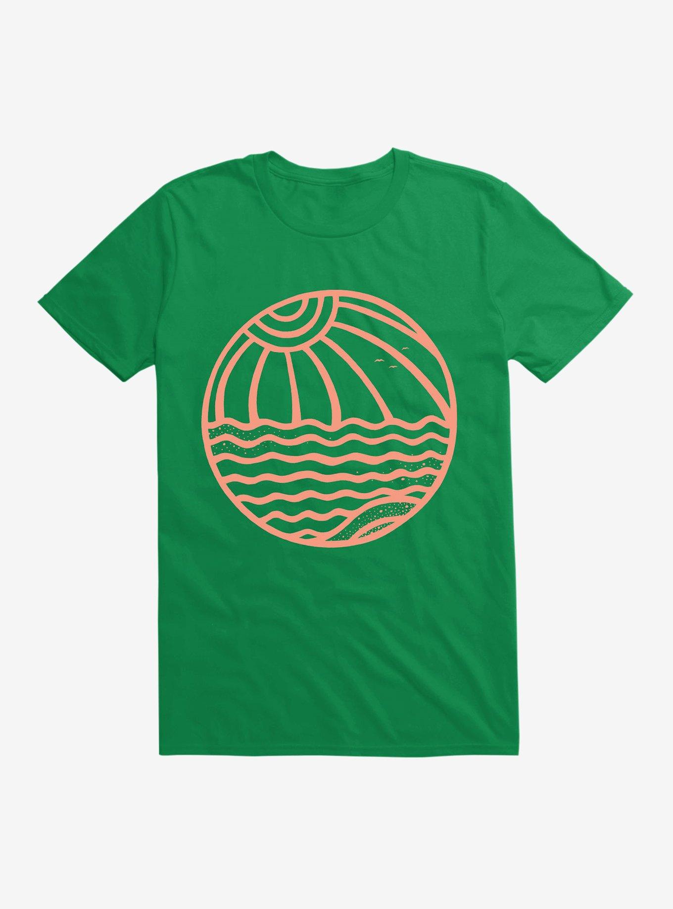 Beach Ball T-Shirt, KELLY GREEN, hi-res