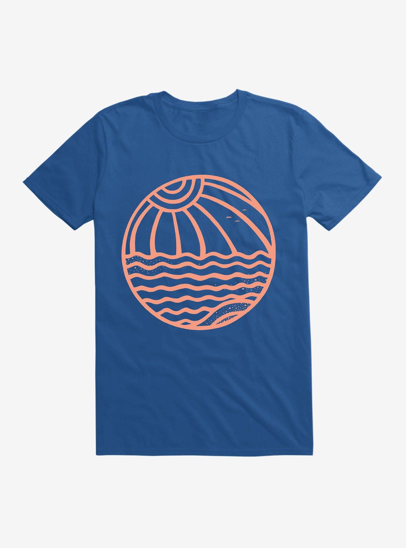 Beach Ball T-Shirt, ROYAL, hi-res