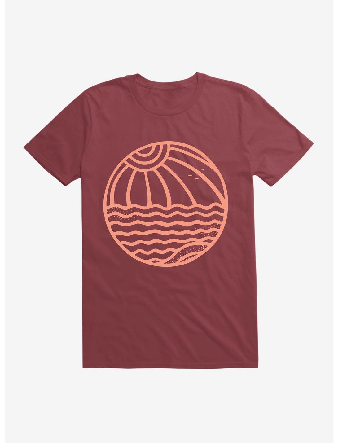 Beach Ball T-Shirt, SCARLET, hi-res