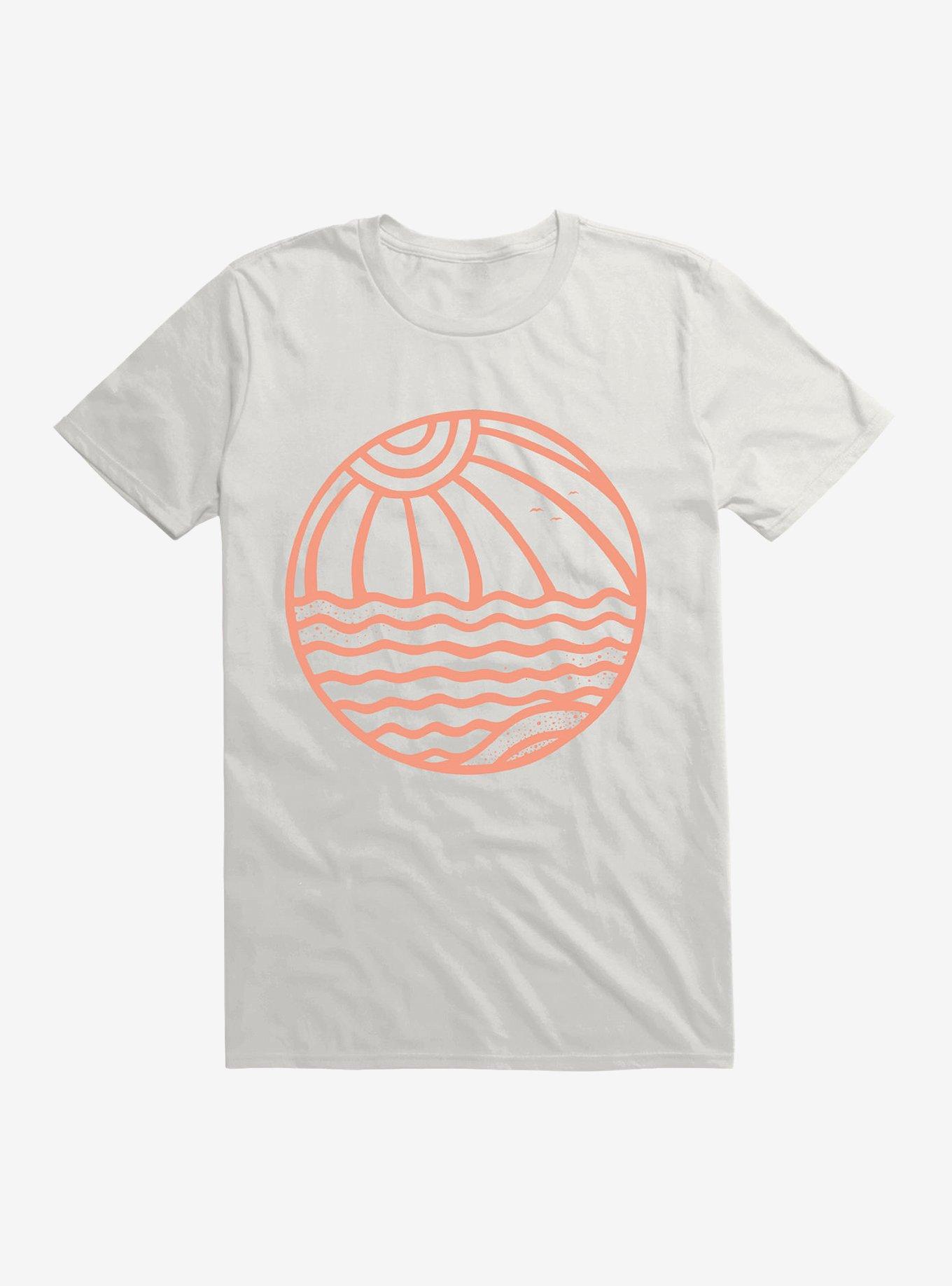 Beach Ball T-Shirt, WHITE, hi-res