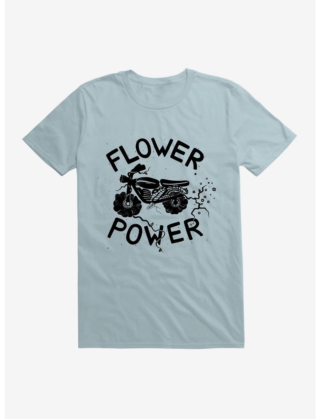 Floral Fuel T-Shirt, LIGHT BLUE, hi-res